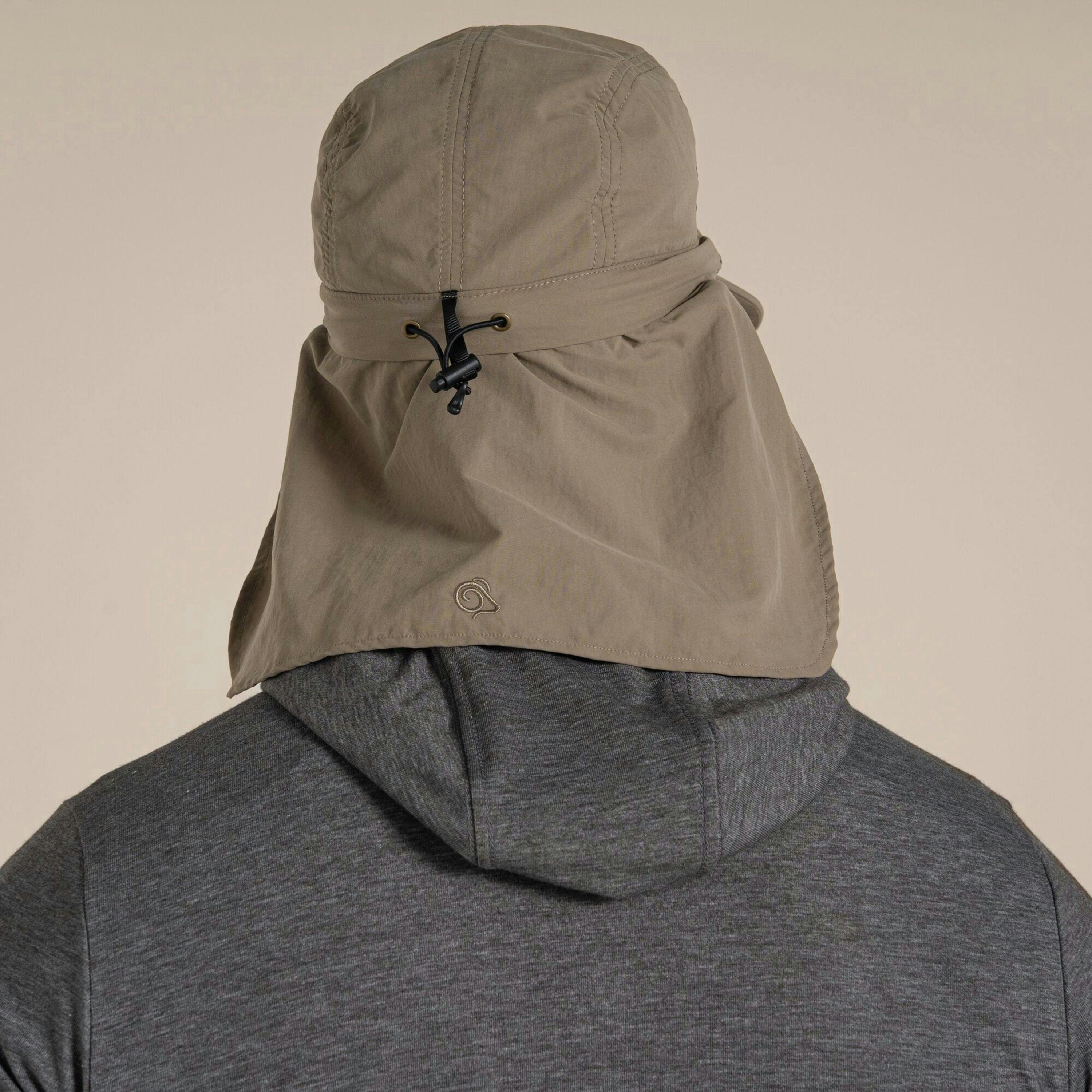 Craghoppers Mens NosiLife III Logo Desert Hat , view 6 of 6