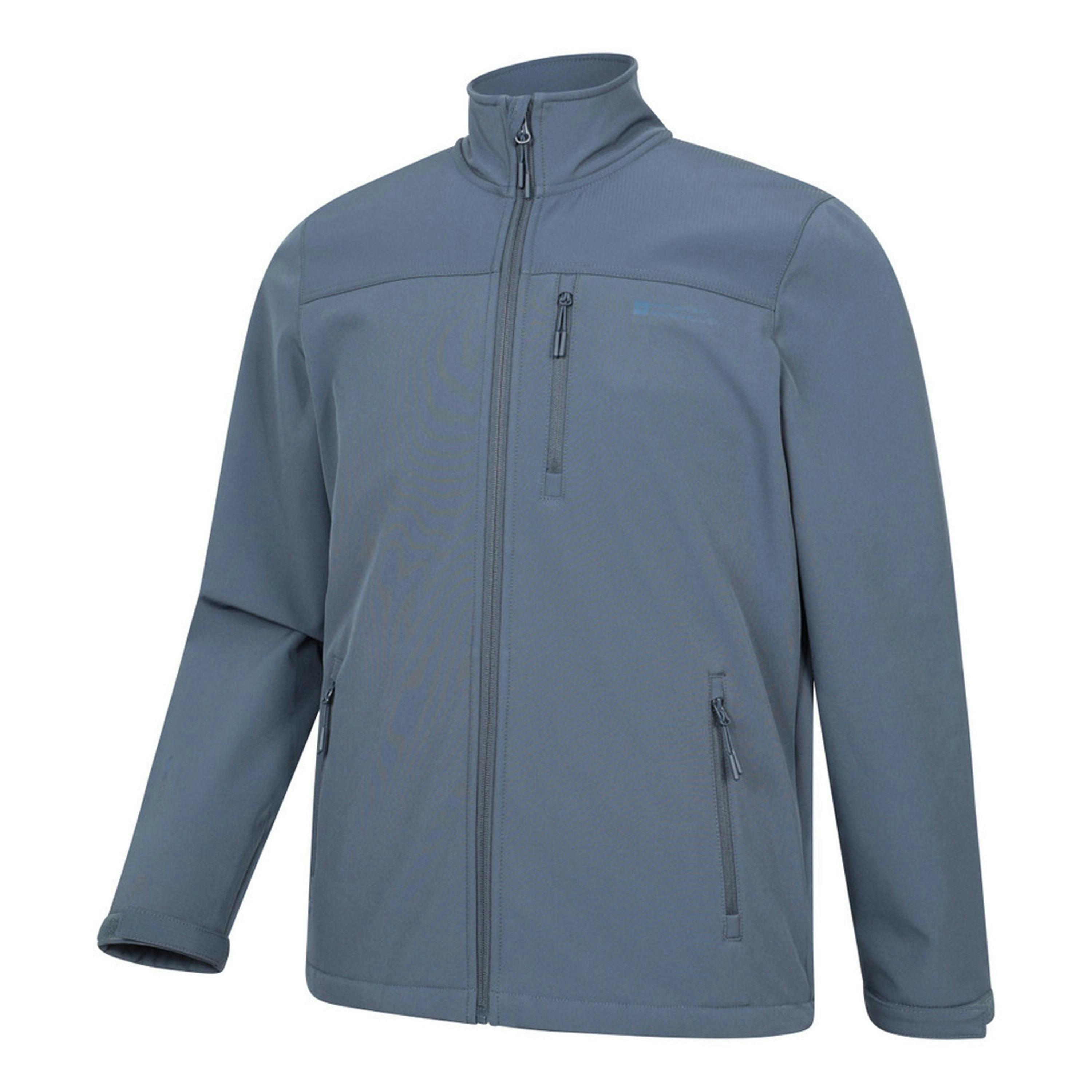 Mountain Warehouse Mens Grasmere Water Resistant Soft Shell Jacket , view 3 of 3