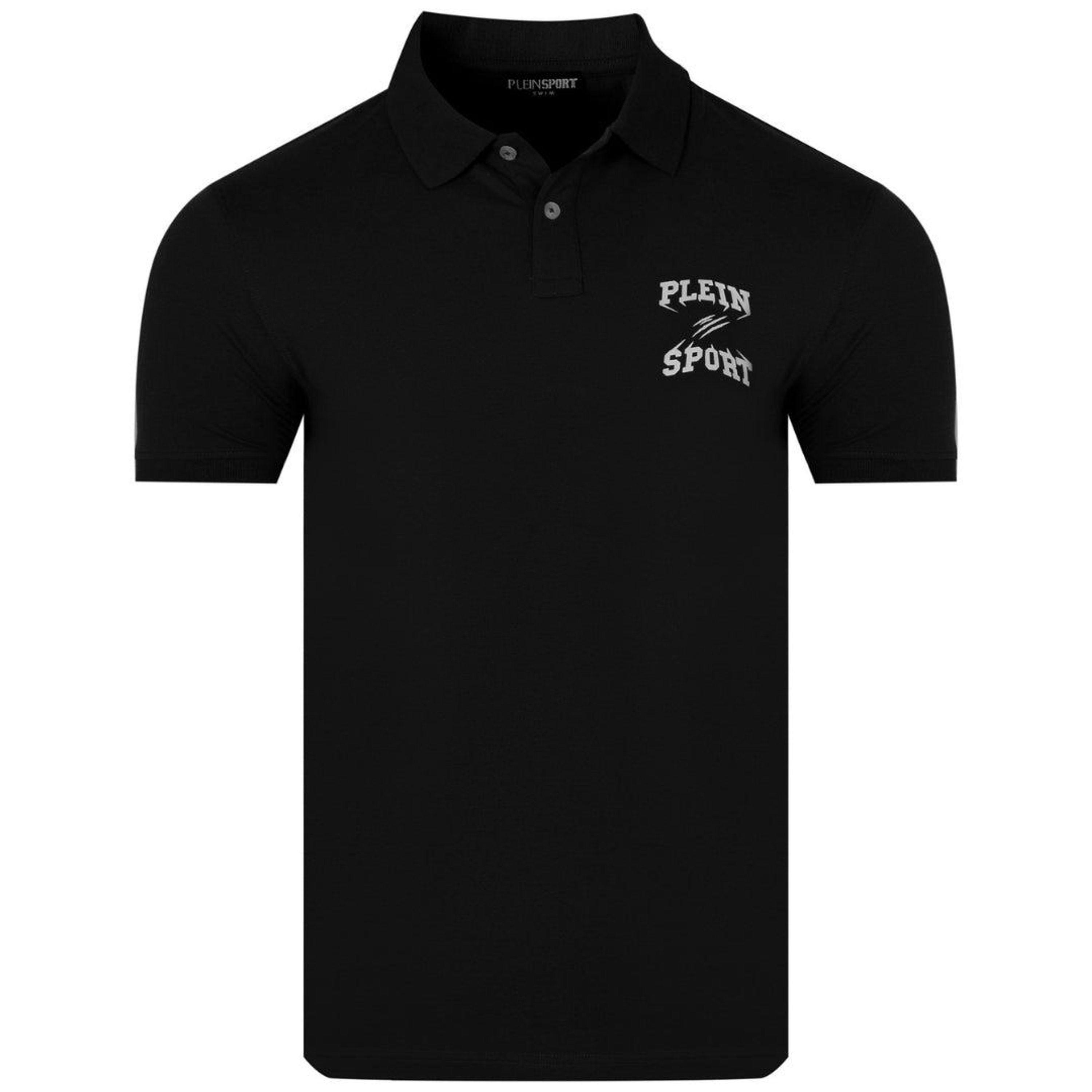 Plein Sport Mens Small Logo Polo Shirt , view 1 of 4