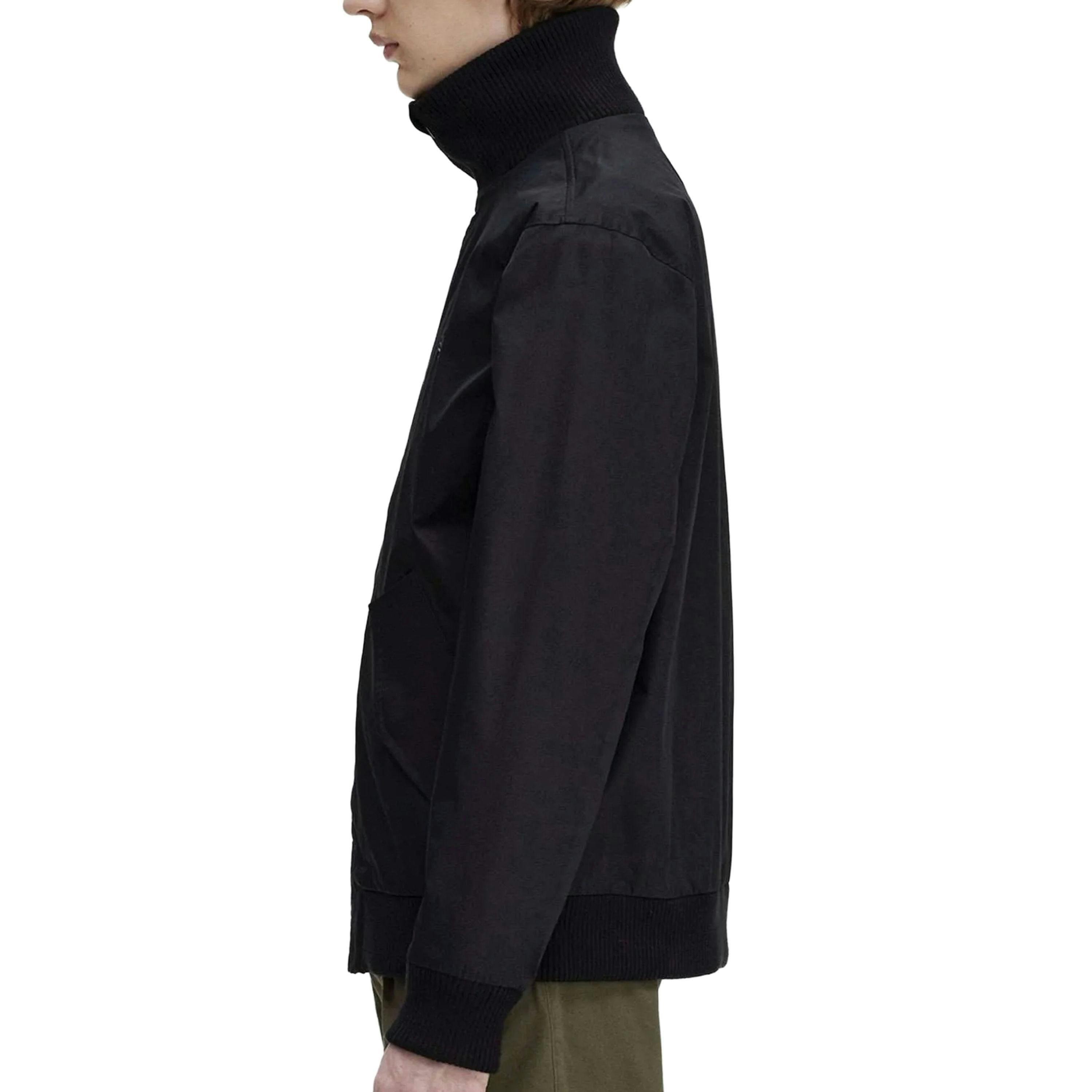 Fred Perry Mens Ribbed Tennis Bomber Jacket , view 3 of 3