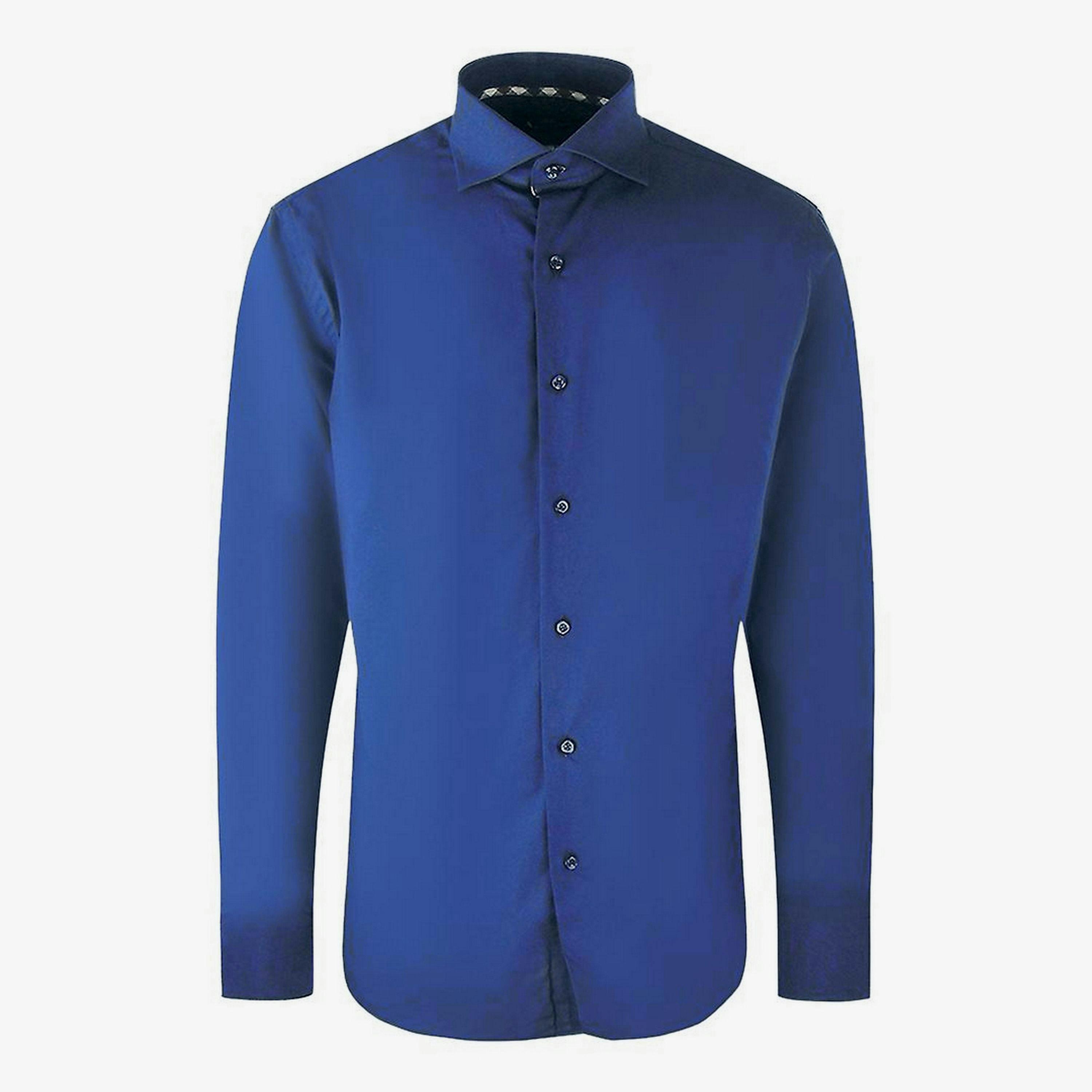 Aquascutum Mens Plain Long-Sleeved Shirt , view 1 of 1