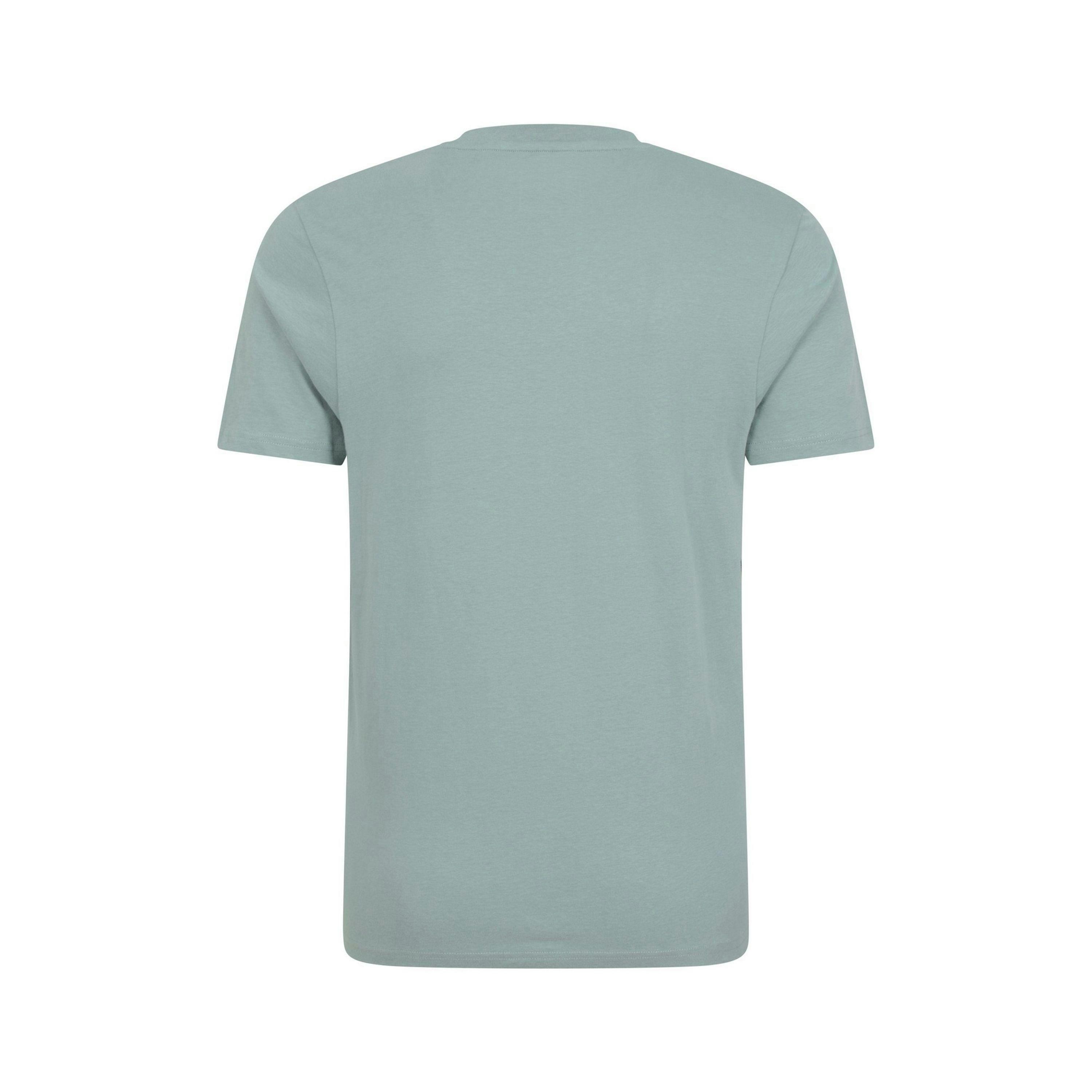Mountain Warehouse Mens Padstow Printed Organic T-Shirt , view 2 of 4