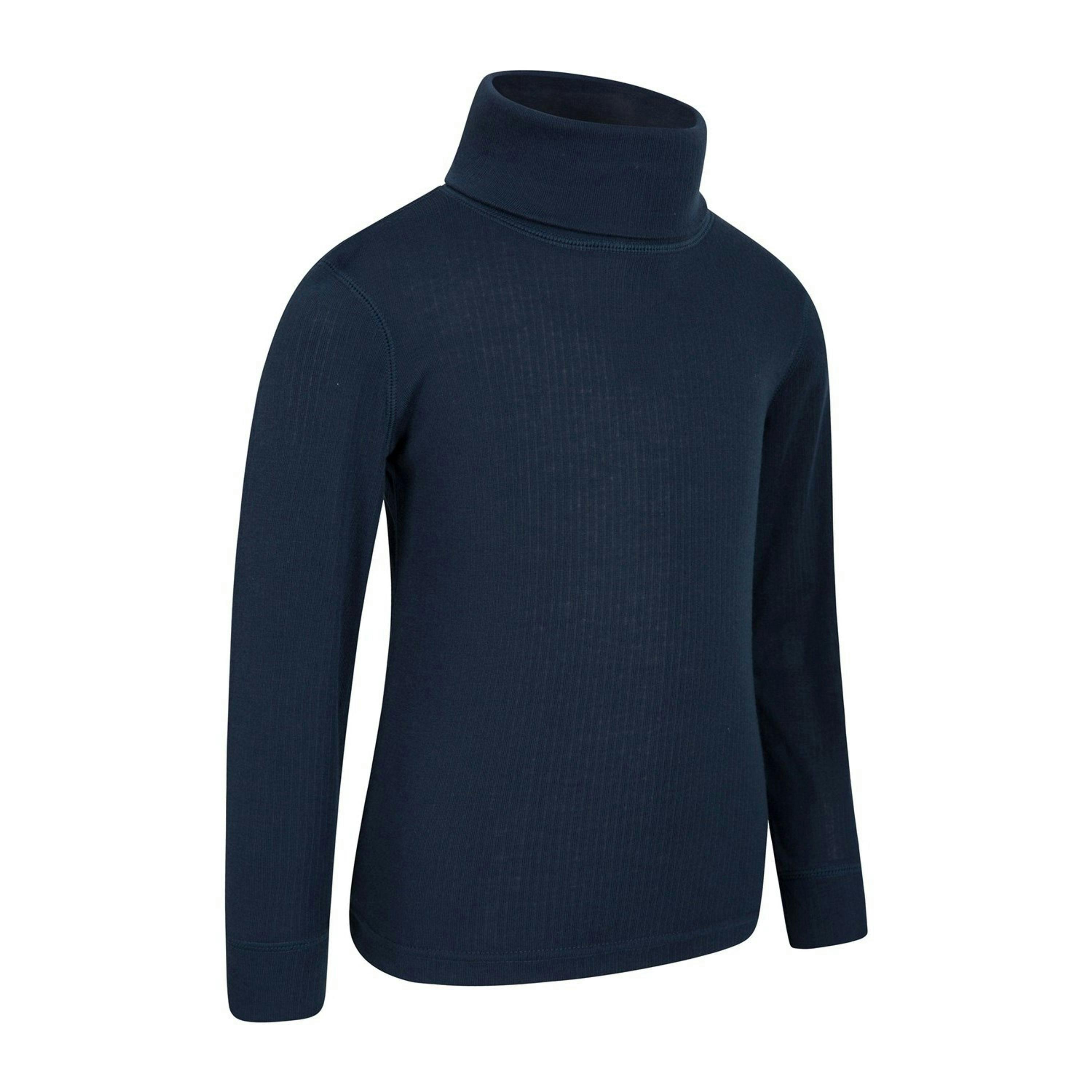 Mountain Warehouse Childrens/Kids Talus Roll Neck Long-Sleeved Top , view 4 of 4