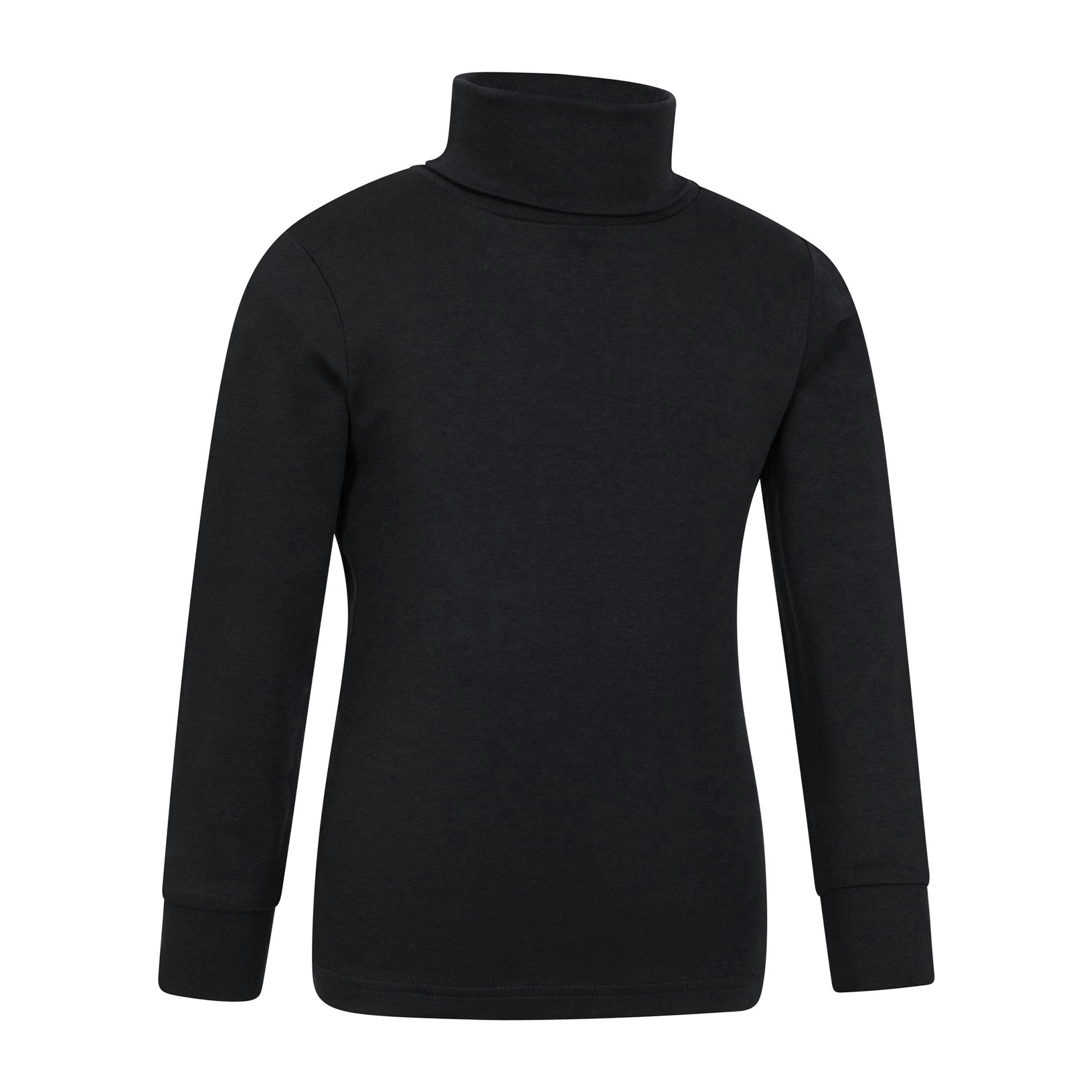 Mountain Warehouse Childrens/Kids Meribel Cotton Roll Neck Top , view 3 of 4
