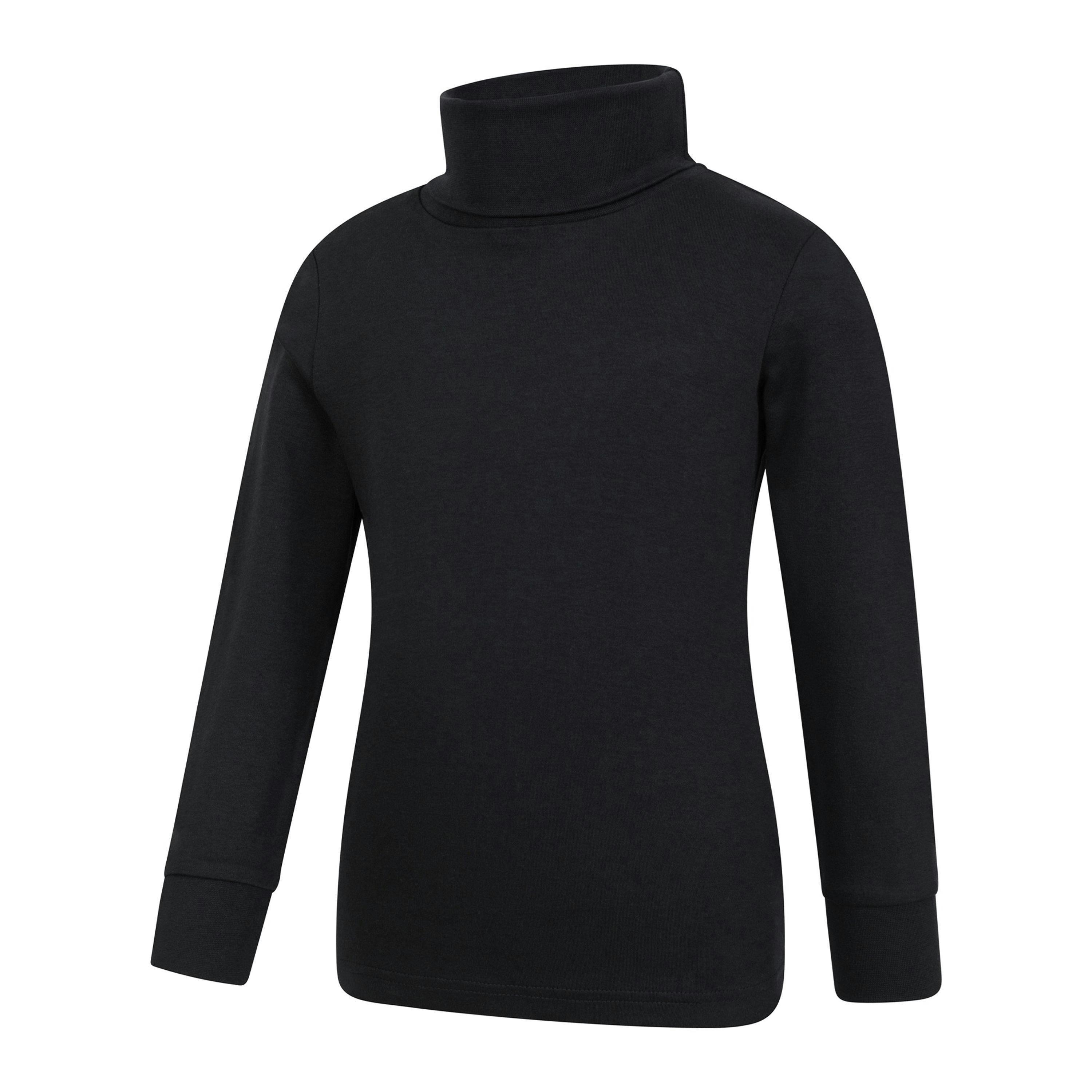 Mountain Warehouse Childrens/Kids Meribel Cotton Roll Neck Top , view 4 of 4