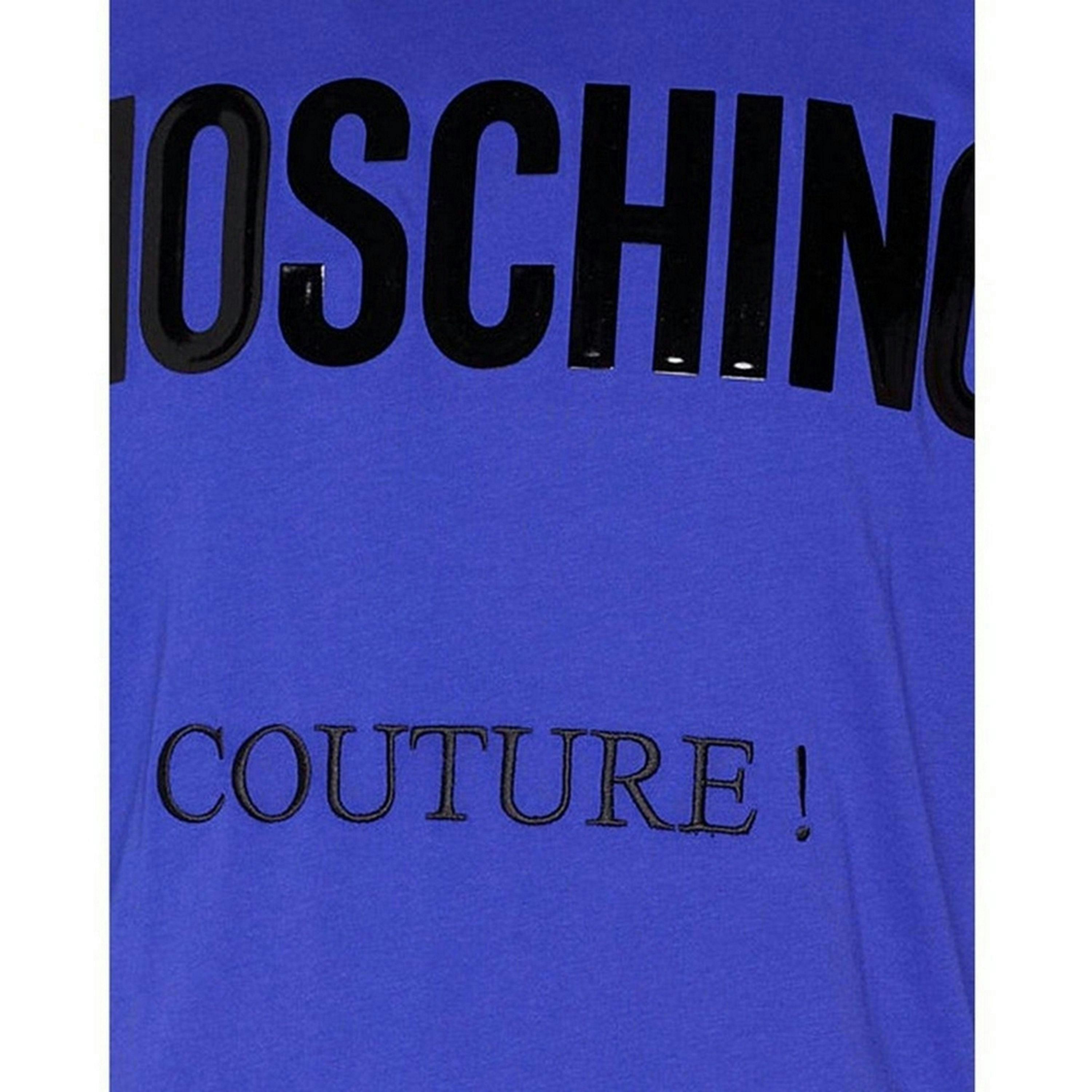 Moschino Mens Couture Gloss Logo T-Shirt , view 3 of 3