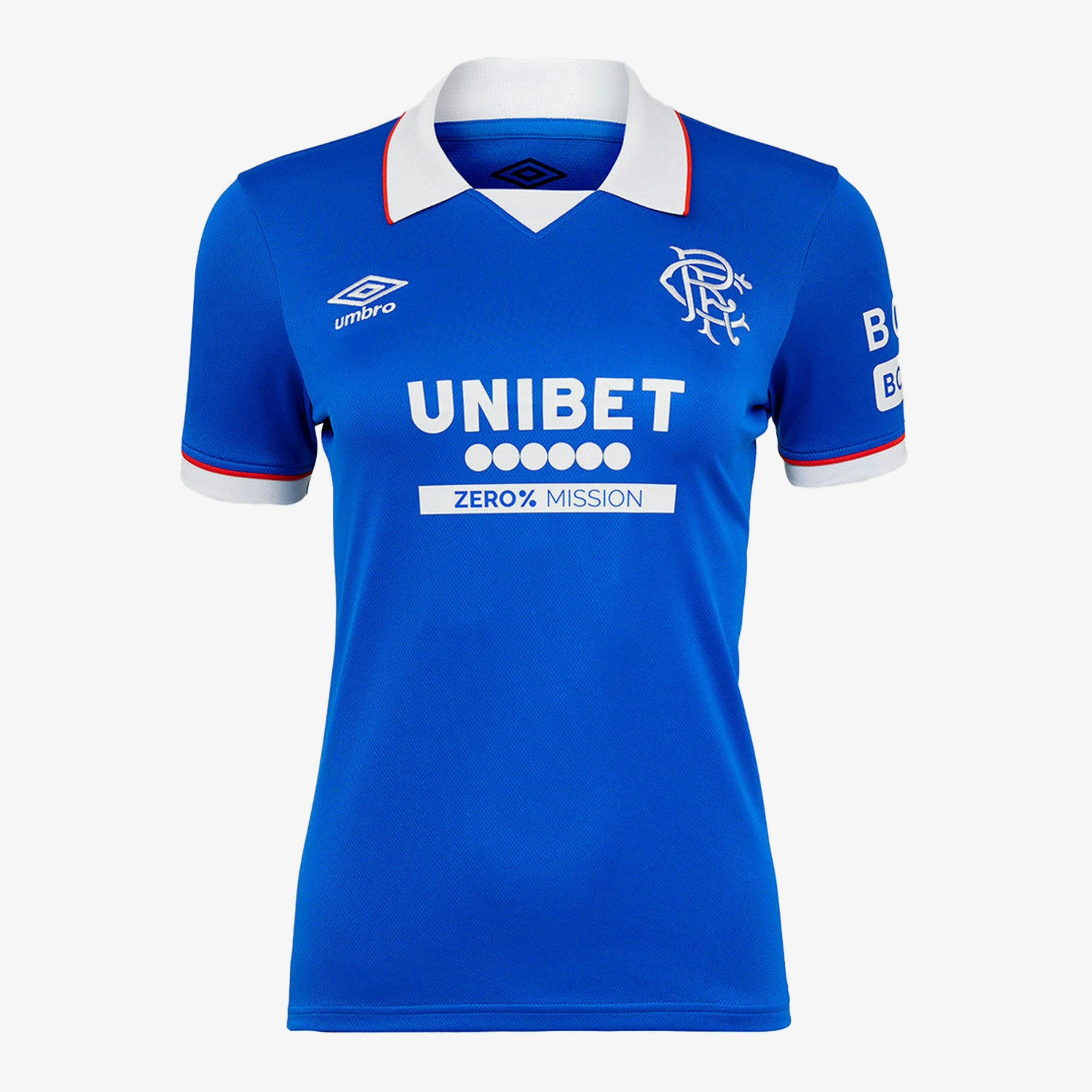 Umbro Womens/Ladies 25/26 Rangers FC Short-Sleeved Home Shirt , view 1 of 1