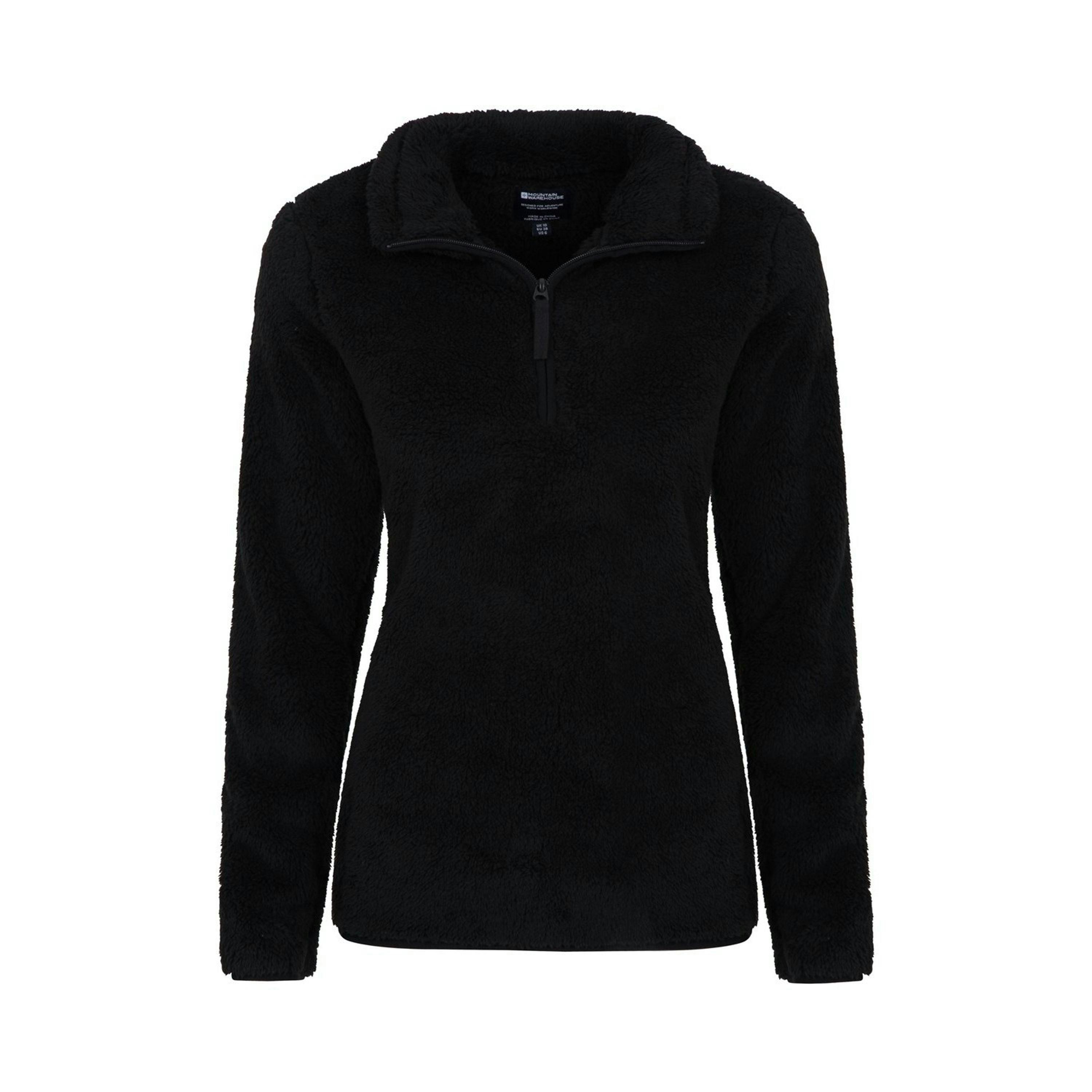 Mountain Warehouse Womens/Ladies Teddy Fleece Quarter Zip Fleece Top , view 4 of 4