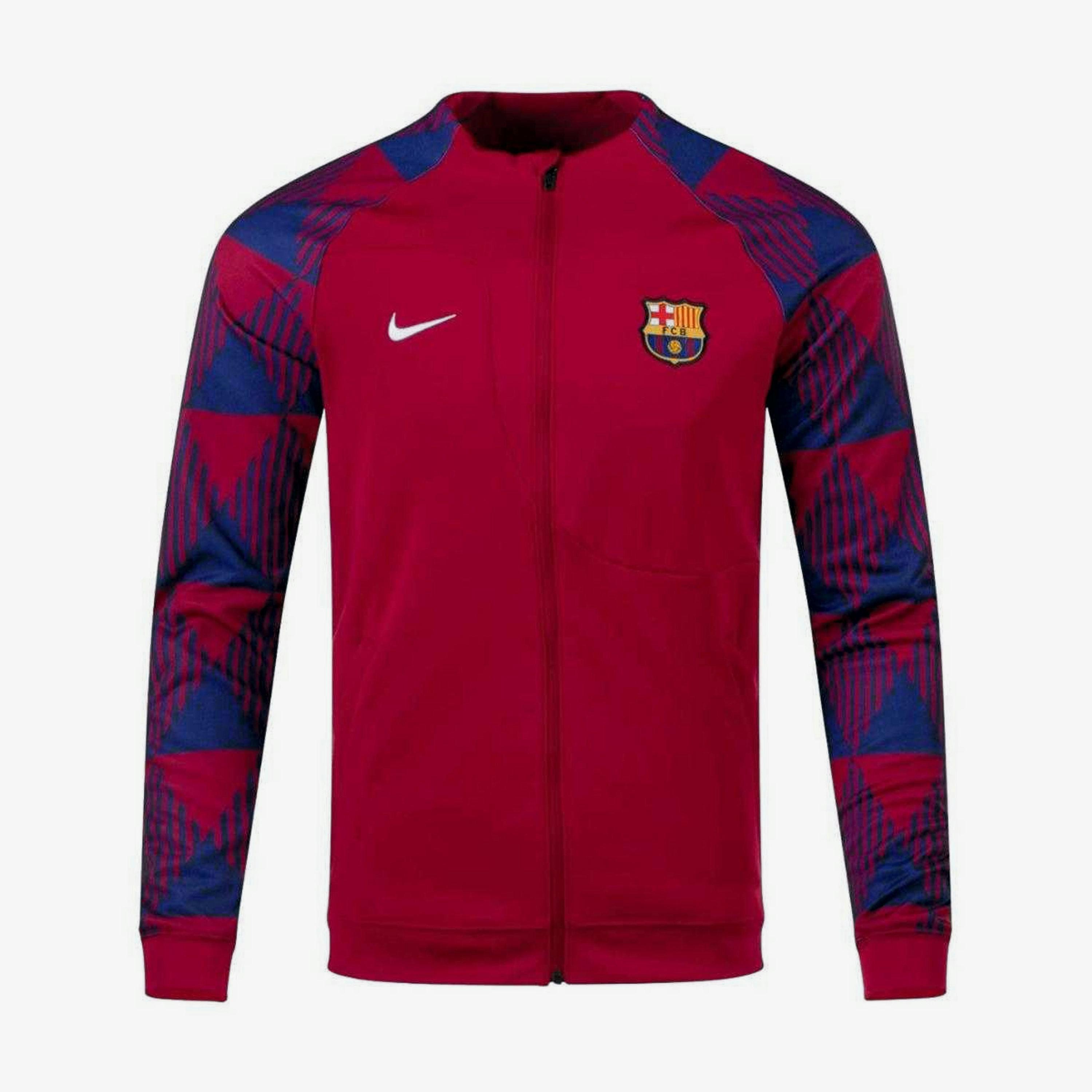 Nike Mens Academy Pro FC Barcelona Knitted Full Zip Football Jacket , view 1 of 1