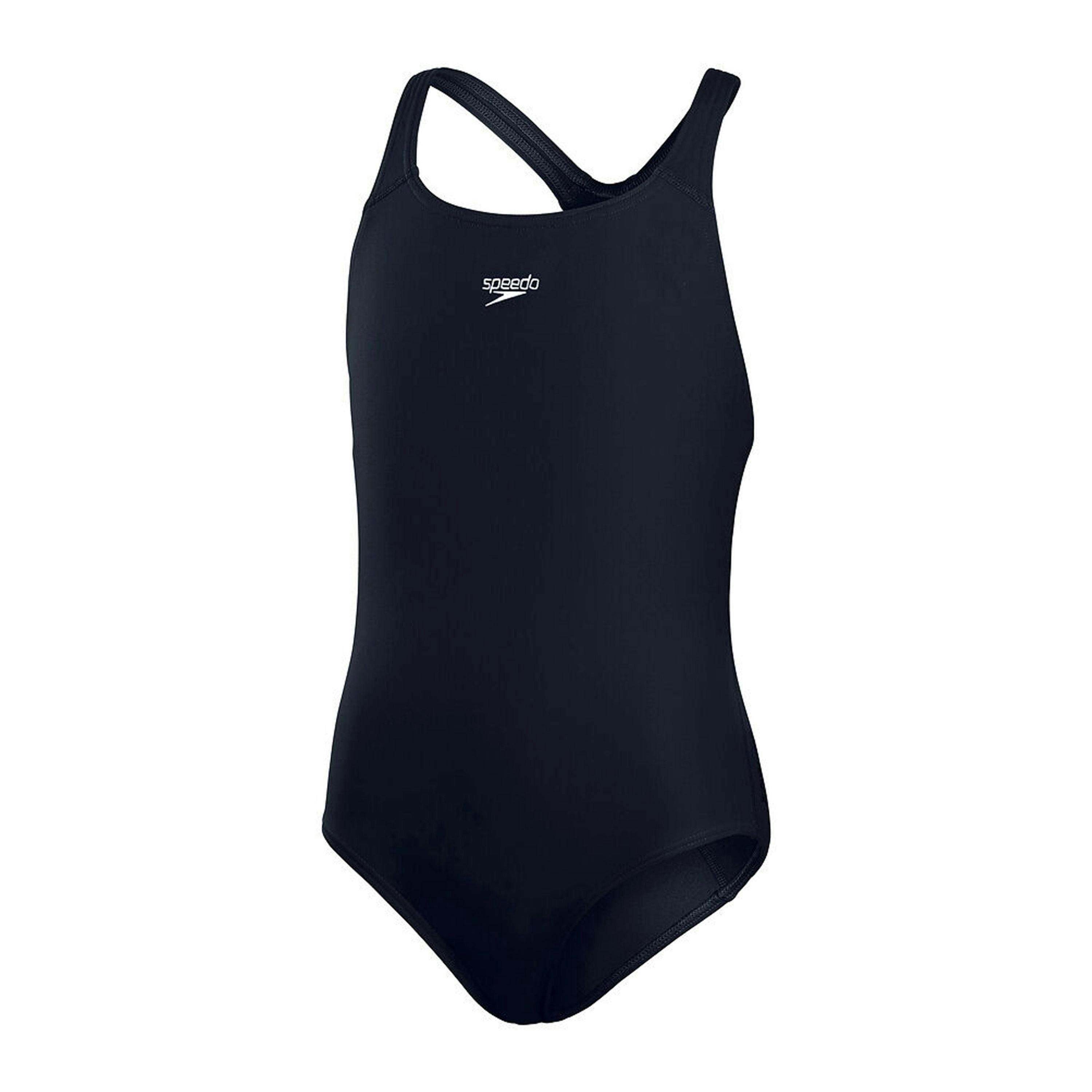 Speedo Girls Medalist Eco Endurance+ One Piece Swimsuit , view 1 of 6