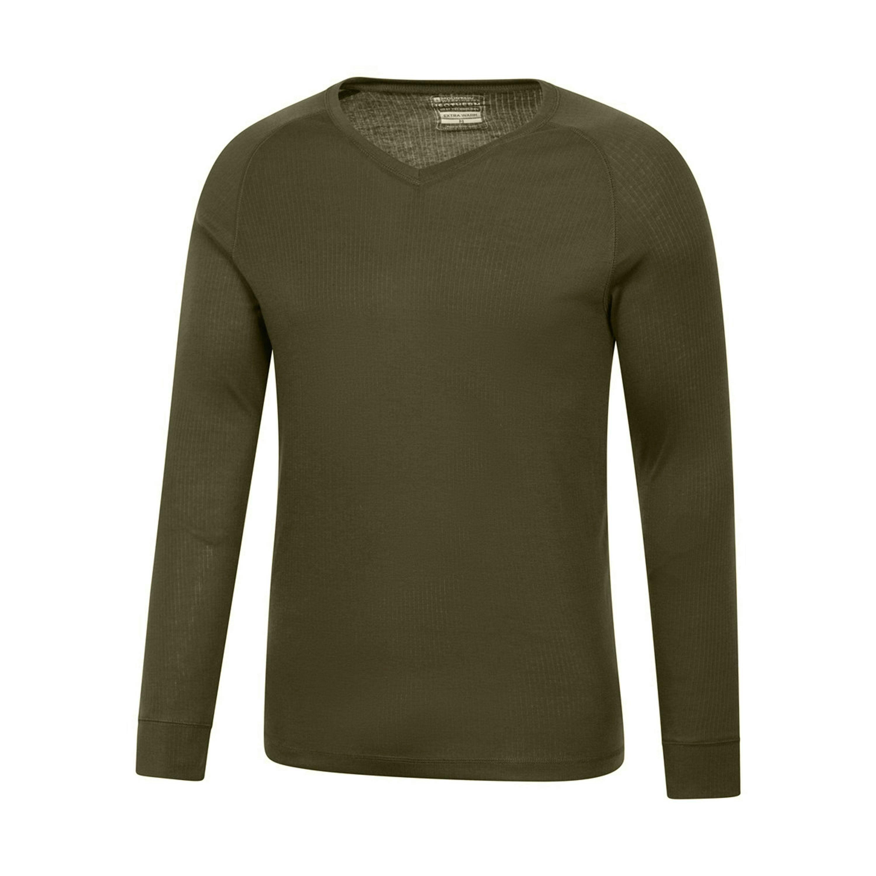 Mountain Warehouse Mens Talus V Neck Thermal Top , view 3 of 4
