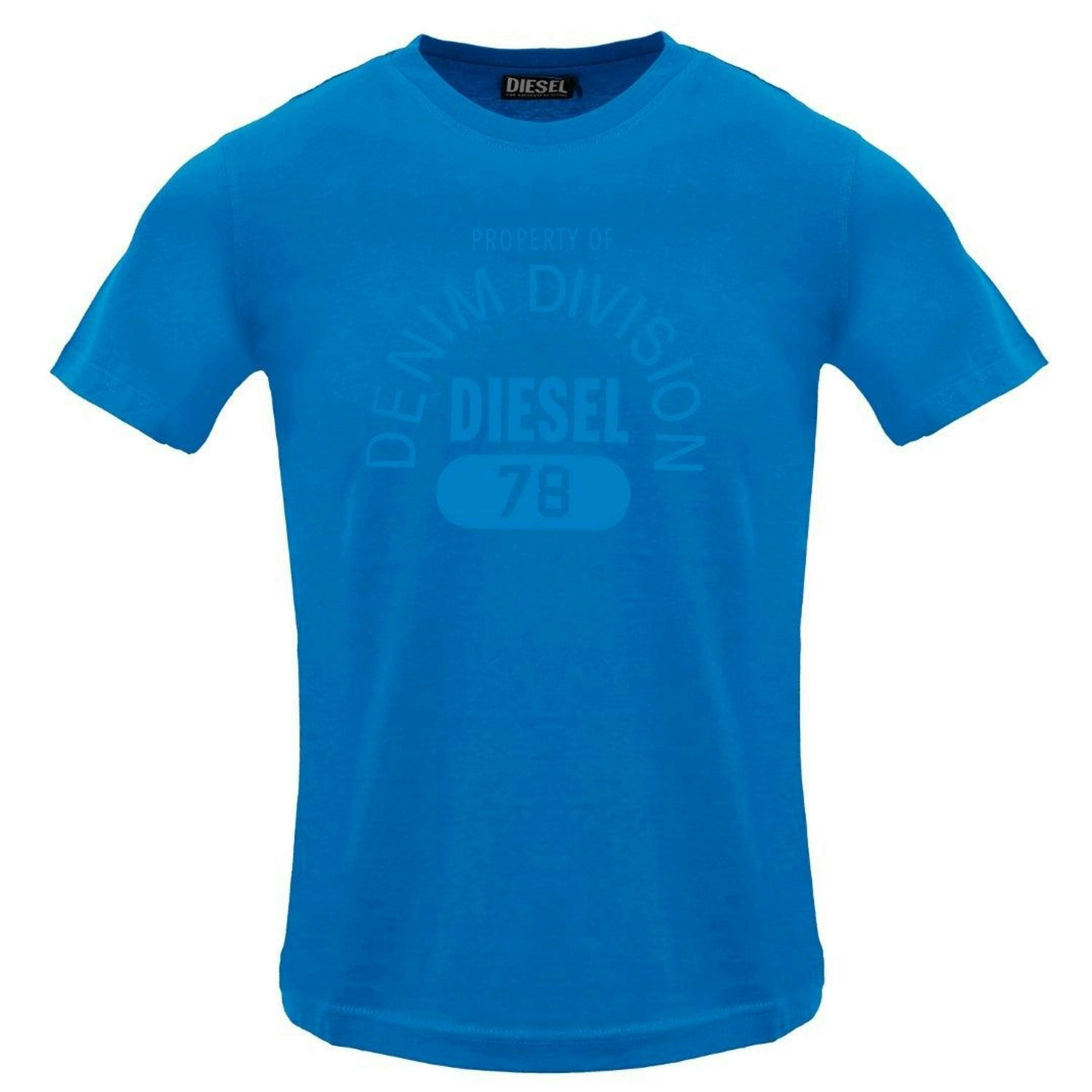 Diesel Unisex Adult Property Of Denim Division Logo T-Shirt , view 1 of 1