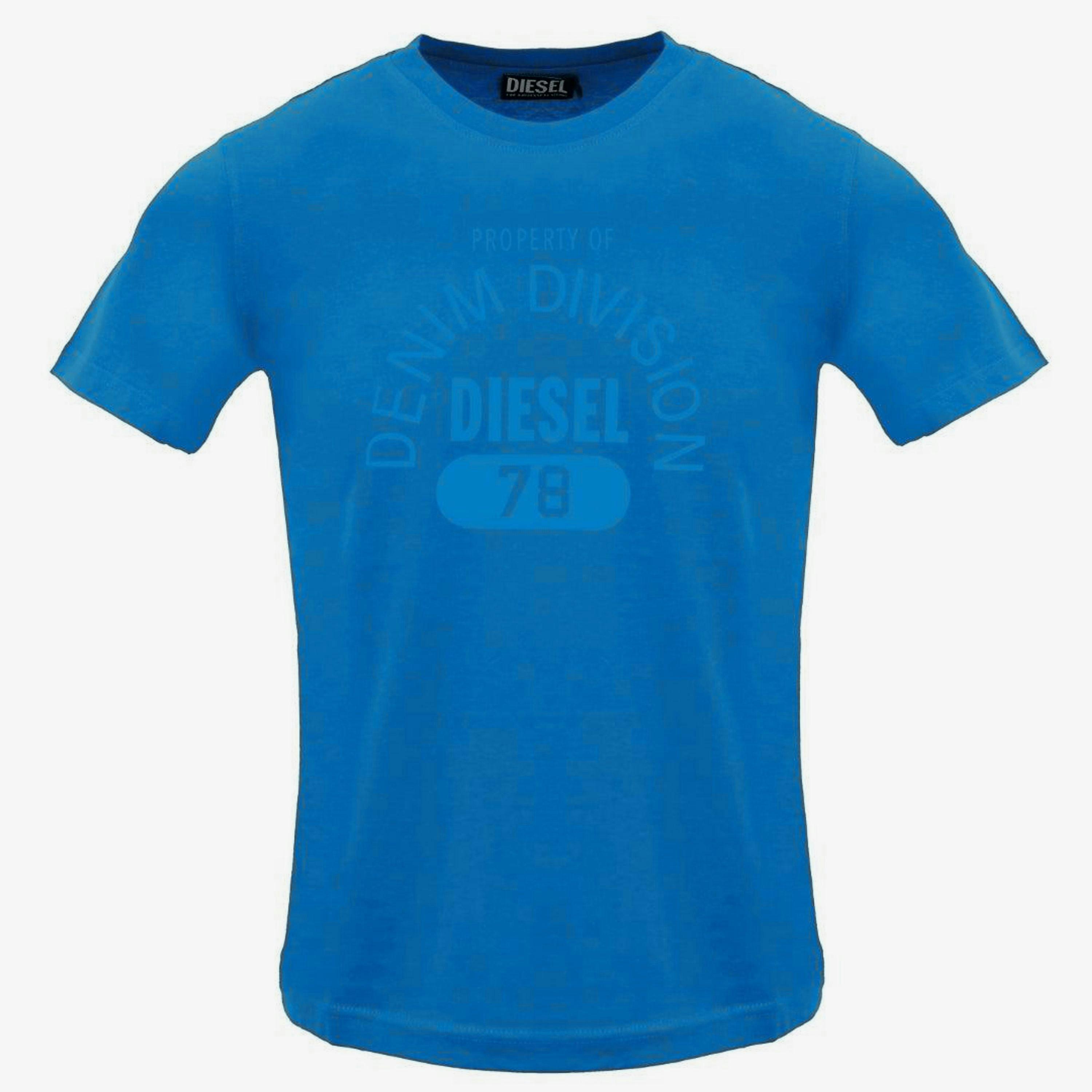 Diesel Unisex Adult Property Of Denim Division Logo T-Shirt , view 1 of 1