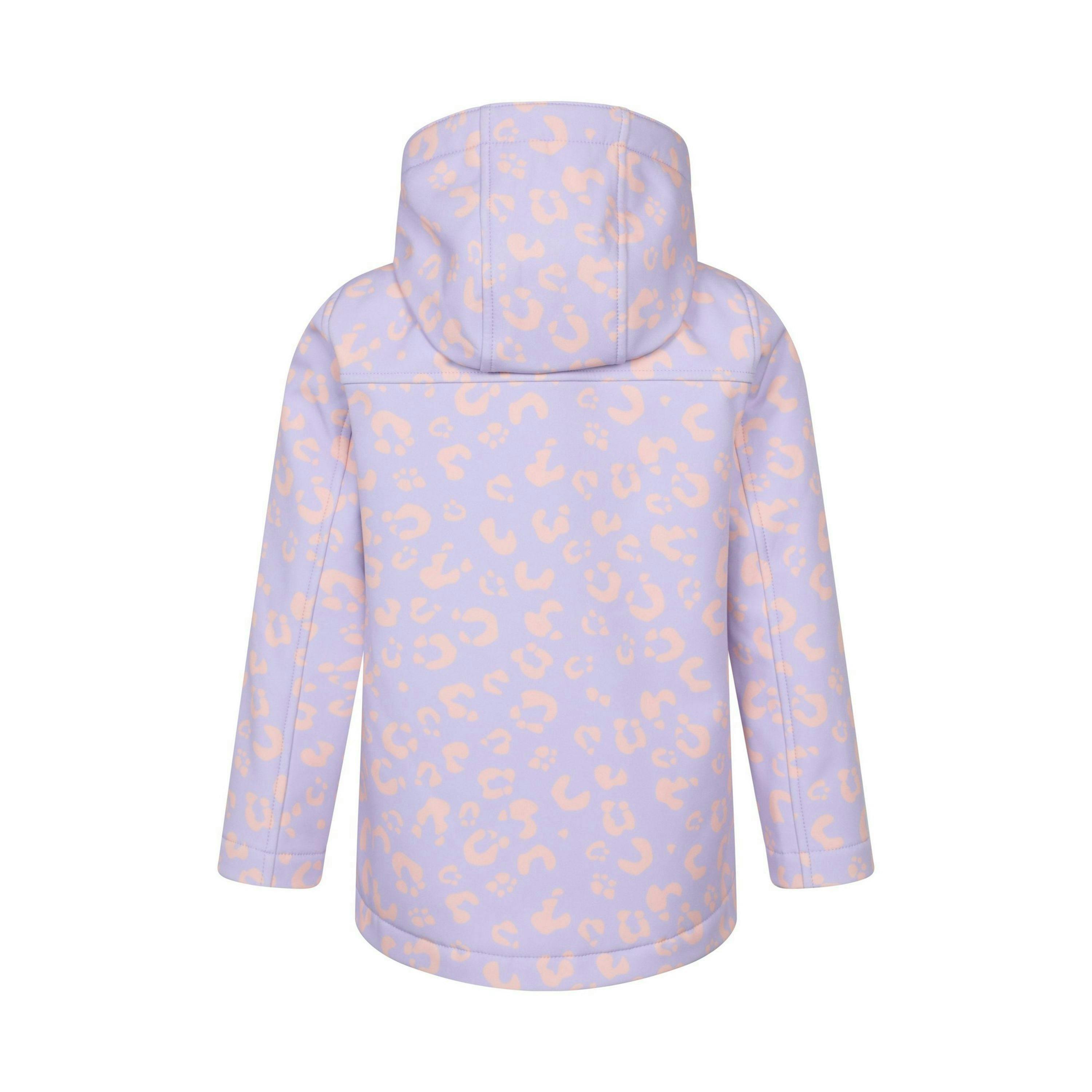Mountain Warehouse Childrens/Kids Exodus Printed Water Resistant Soft Shell Jacket , view 2 of 4