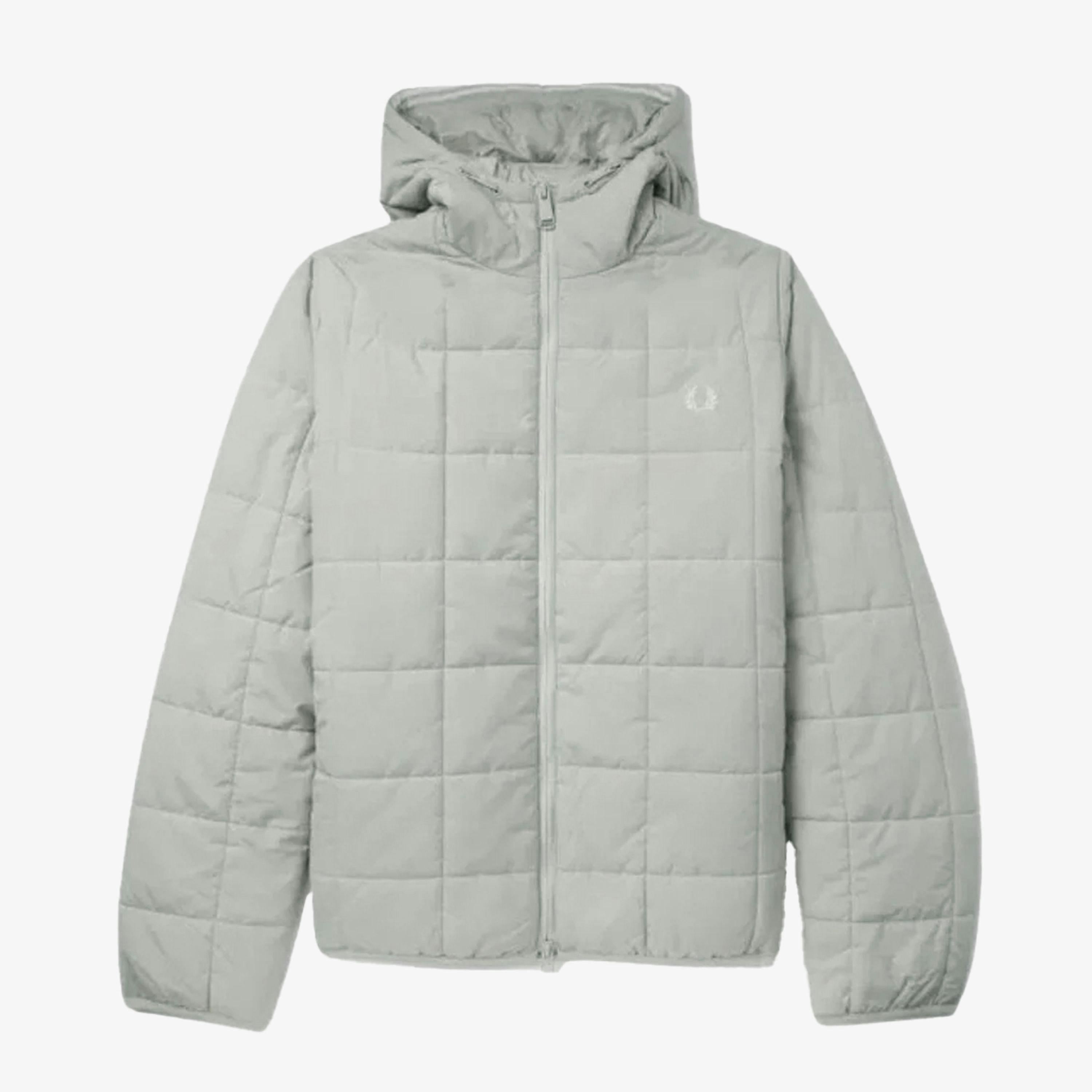 Fred Perry Mens Grid Insulated Padded Jacket , view 1 of 1