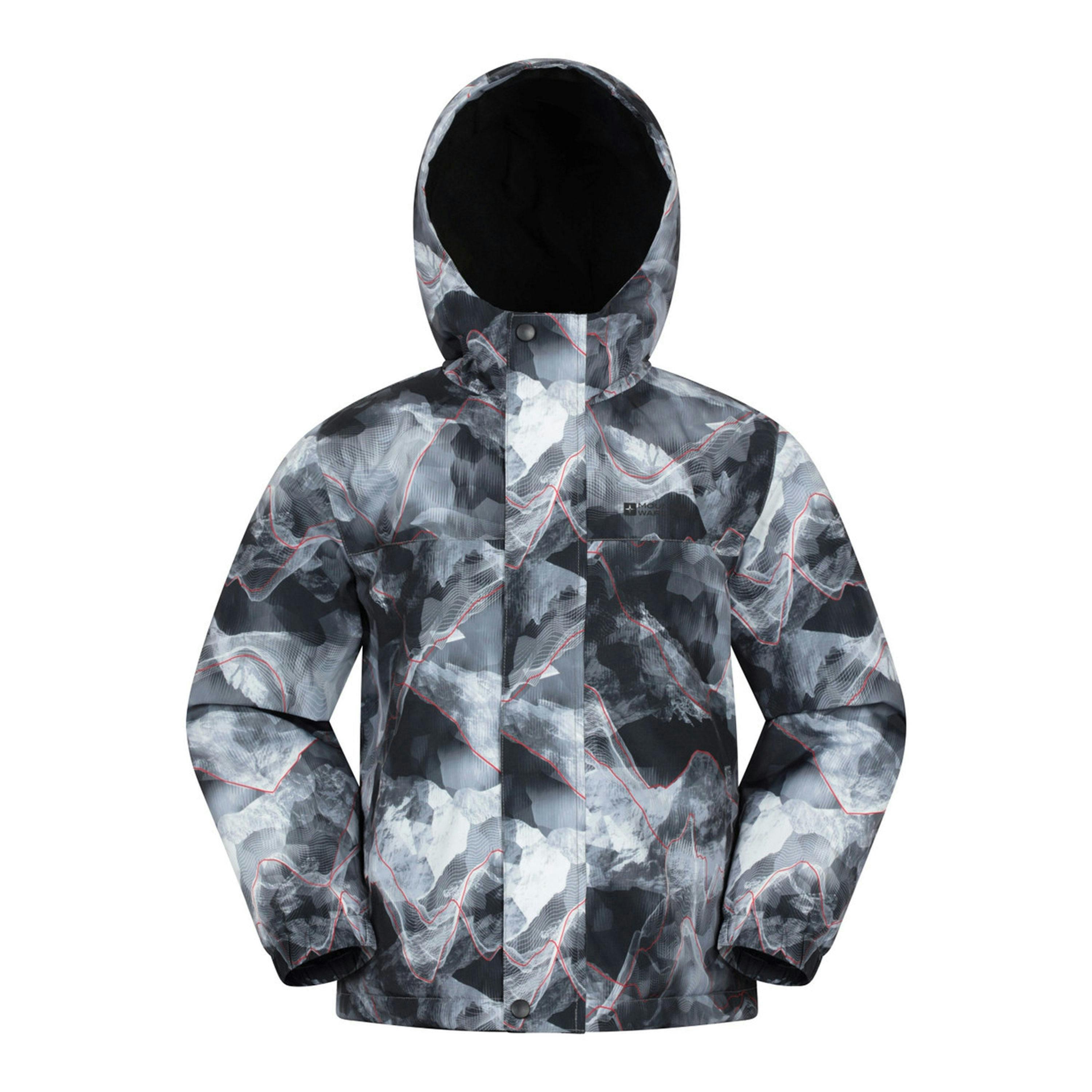 Mountain Warehouse Childrens/Kids Polar Zone Printed Jacket & Salopettes Set , view 1 of 6