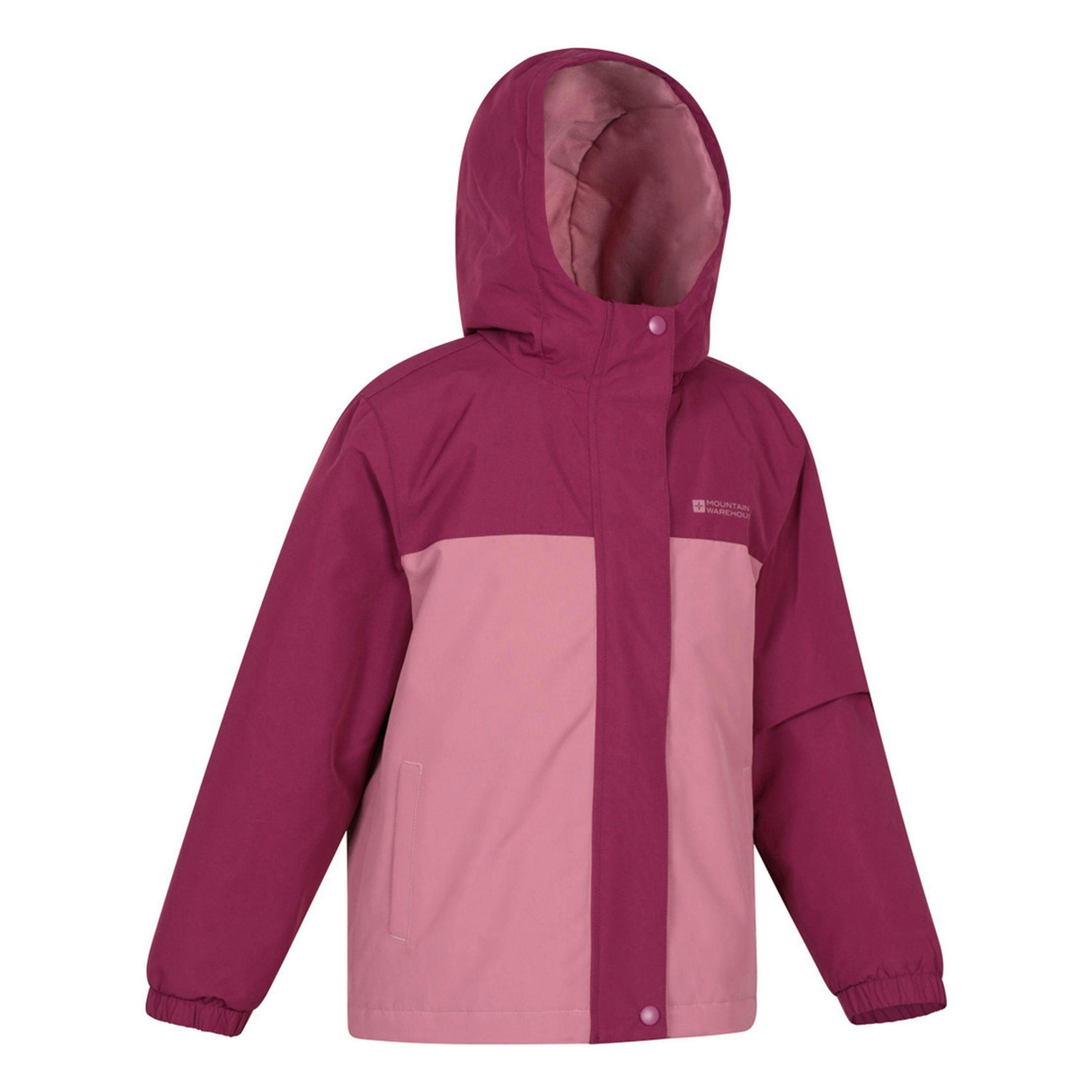 Mountain Warehouse Childrens/Kids Polar Zone Printed Jacket & Salopettes Set , view 4 of 6