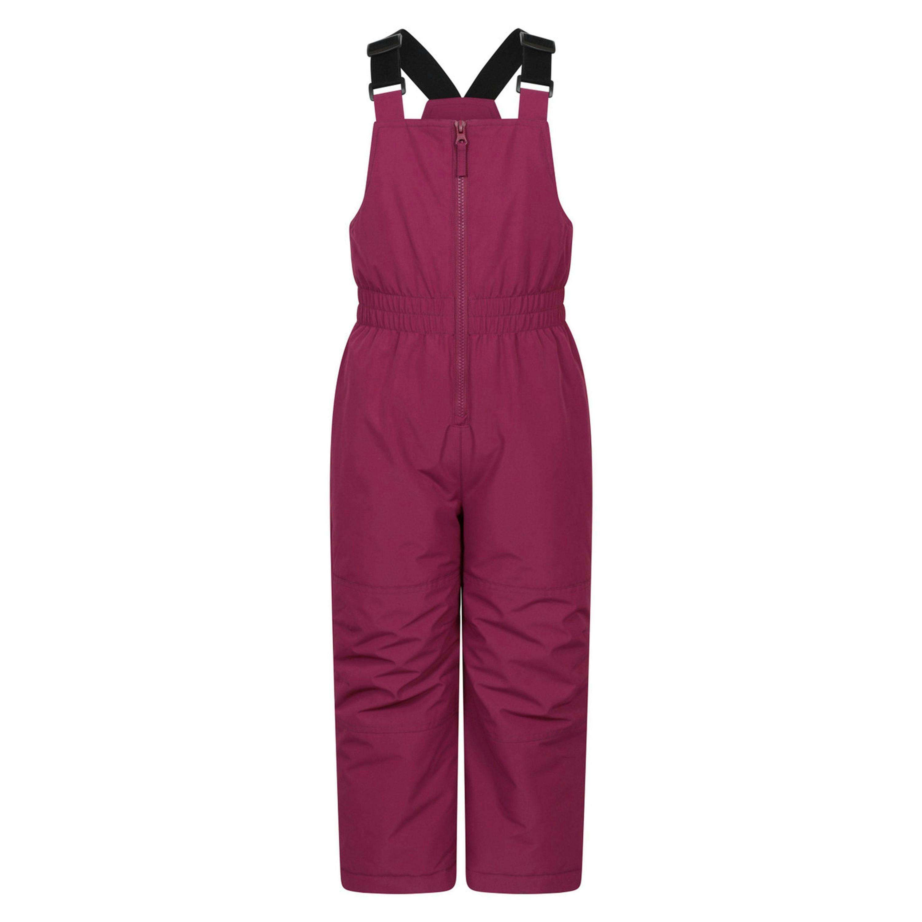 Mountain Warehouse Childrens/Kids Polar Zone Printed Jacket & Salopettes Set , view 6 of 6