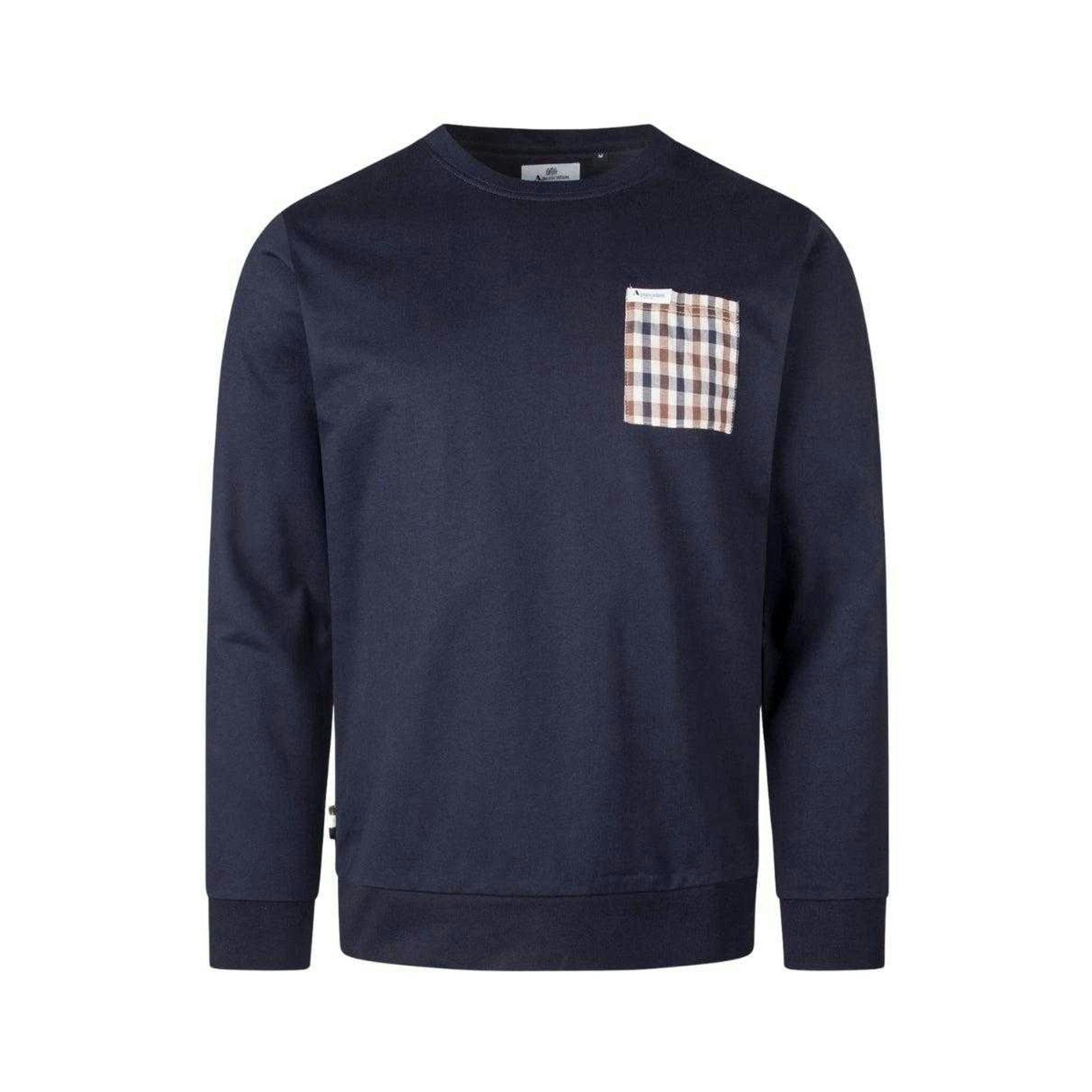 Aquascutum Unisex Adult Active Iconic Pocket Sweatshirt , view 1 of 3