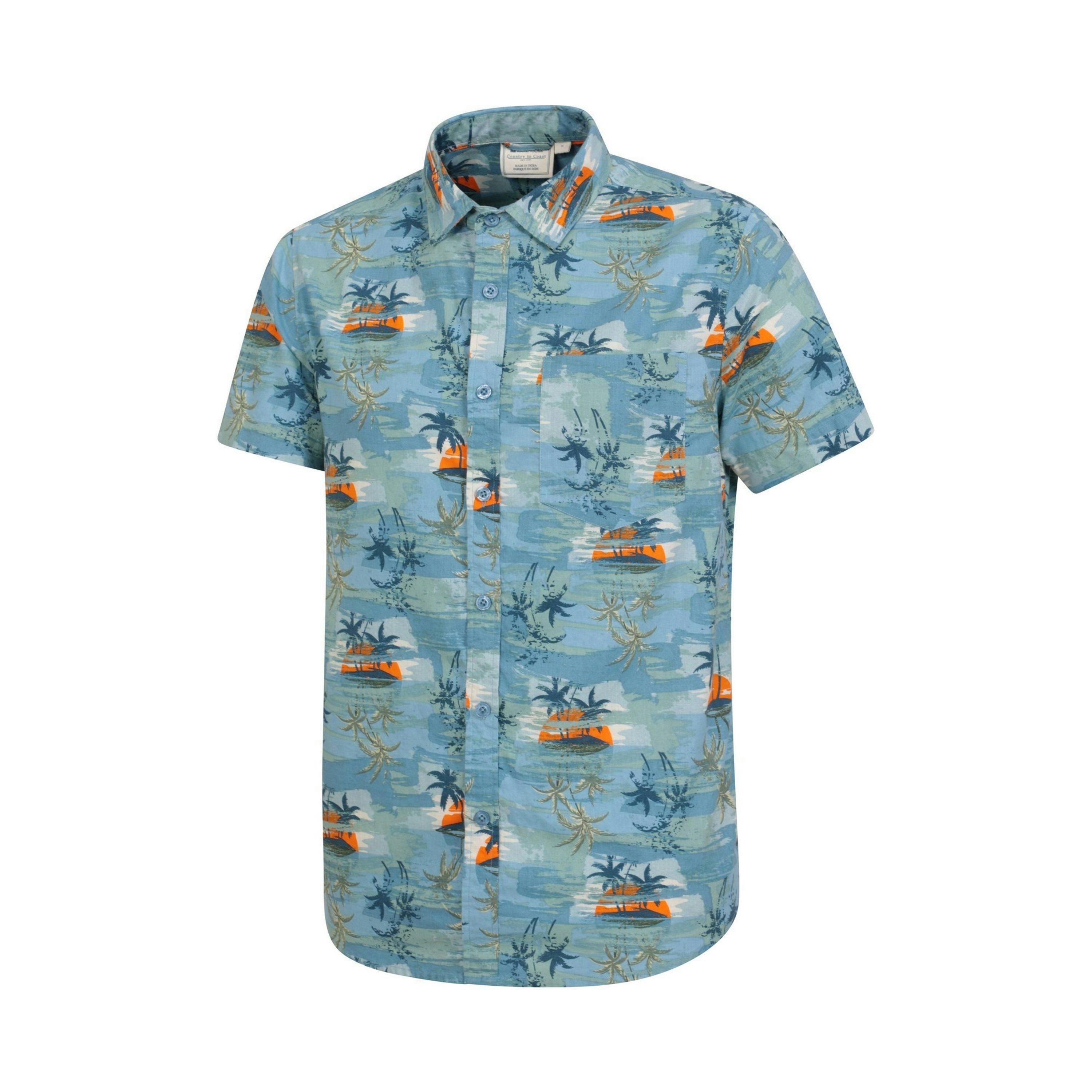 Mountain Warehouse Mens Tropical Shirt , view 3 of 4