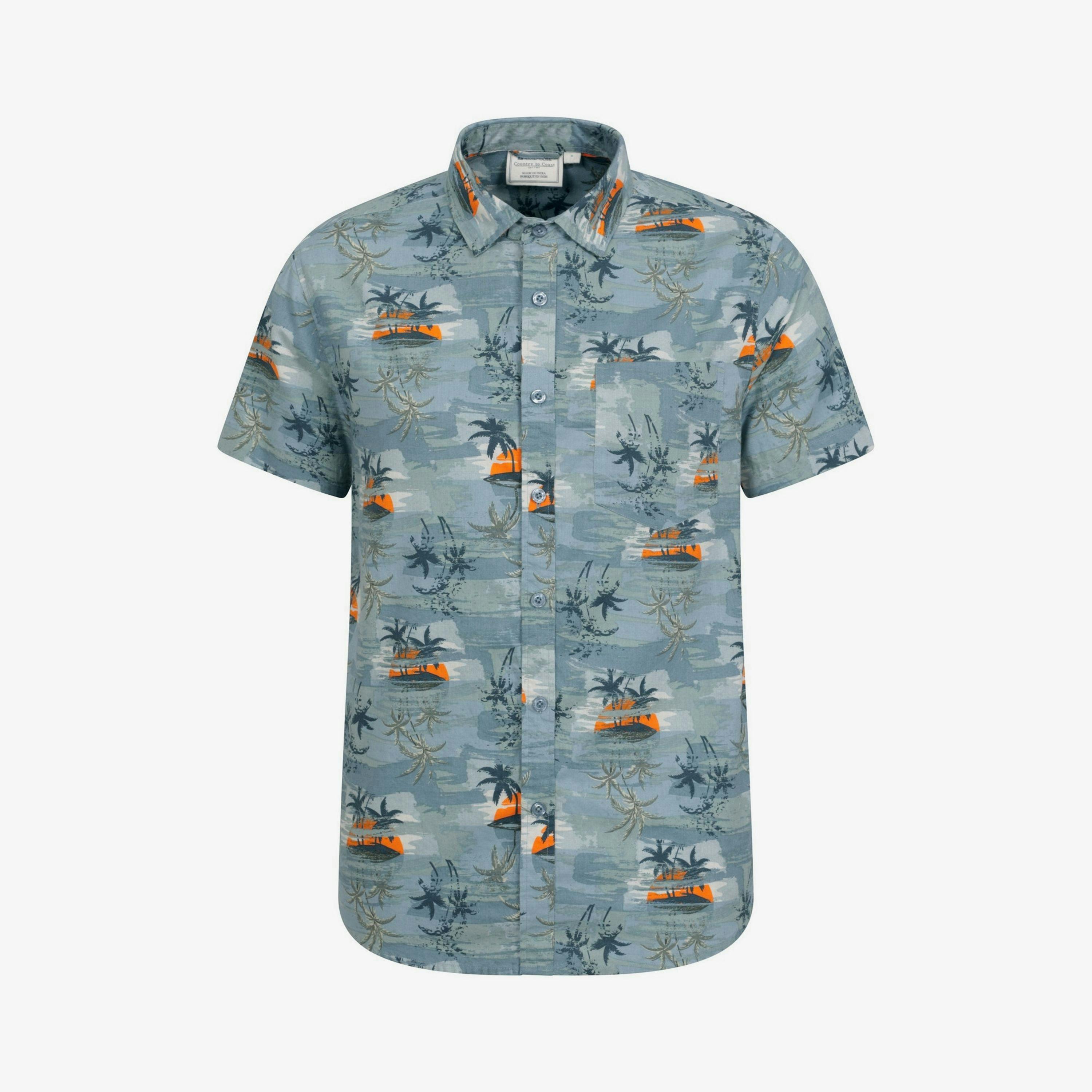 Mountain Warehouse Mens Tropical Shirt , view 1 of 4