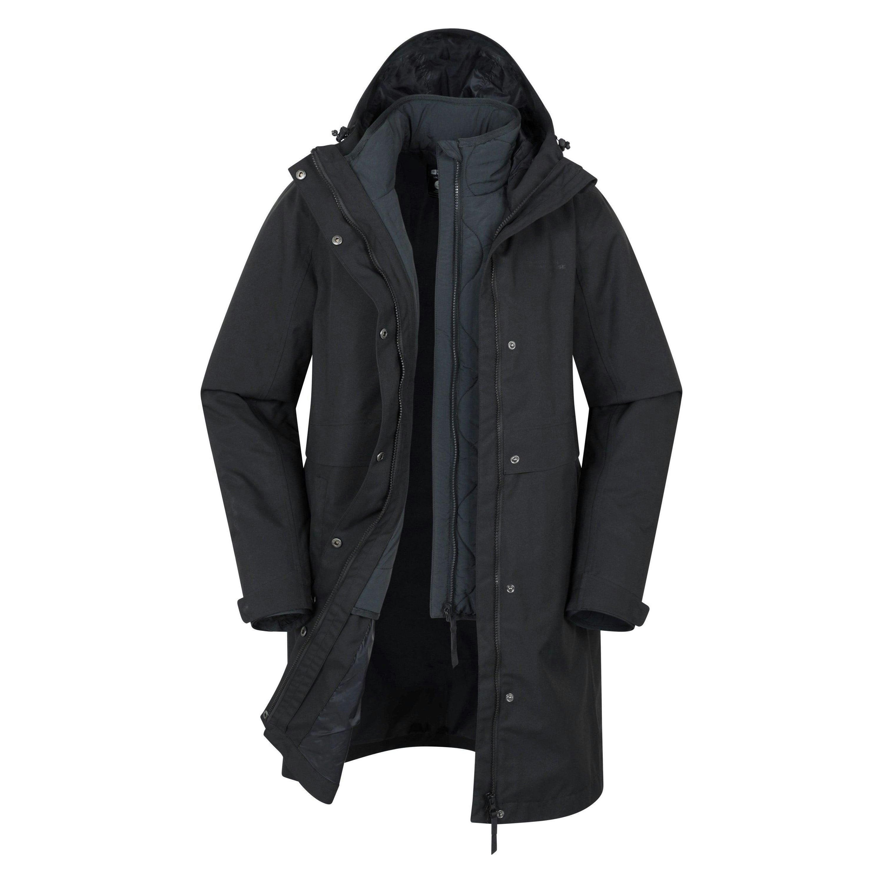Mountain Warehouse Womens/Ladies Luna 3 in 1 Long Waterproof Jacket , view 1 of 1