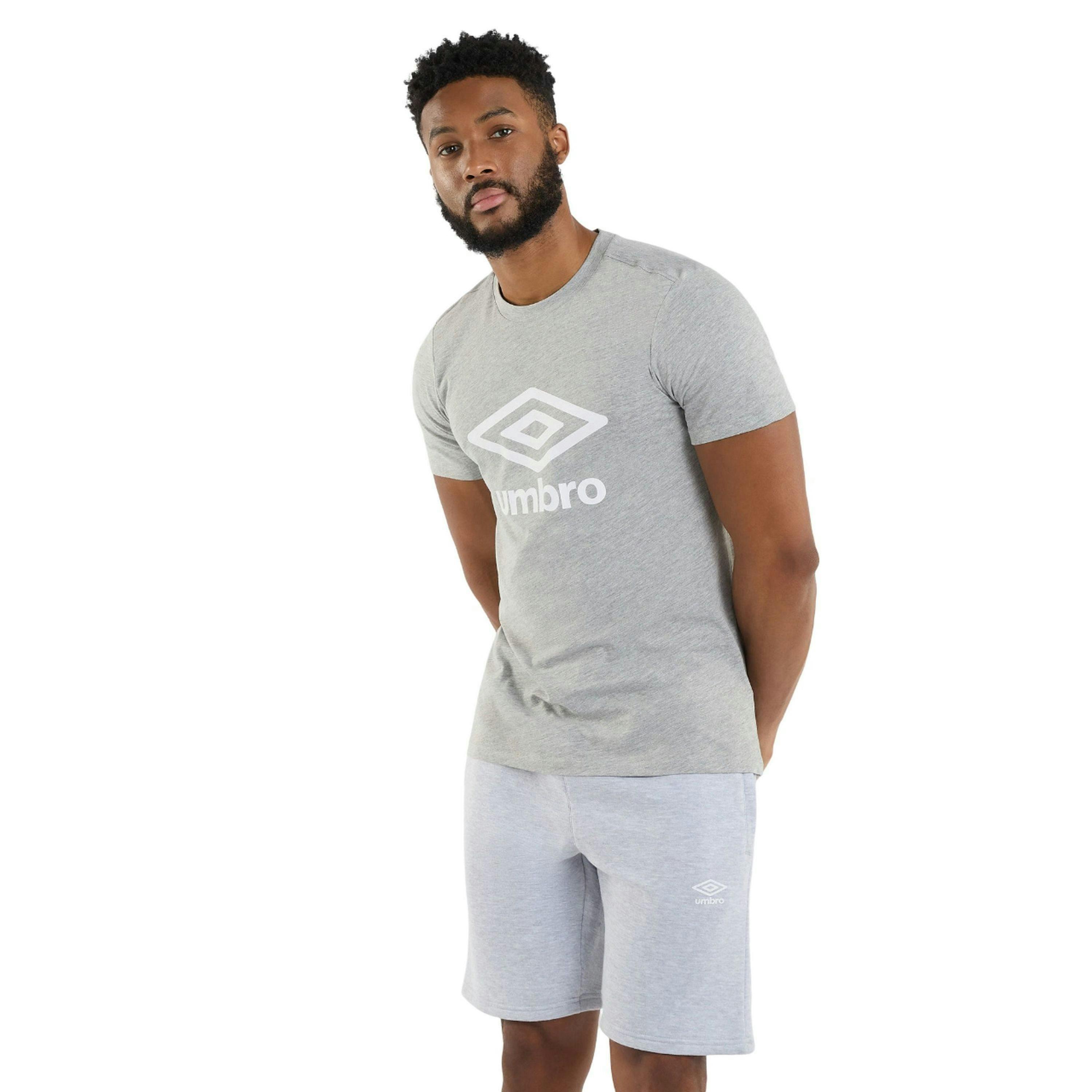 Umbro Mens Stacked Logo T-Shirt , view 4 of 5