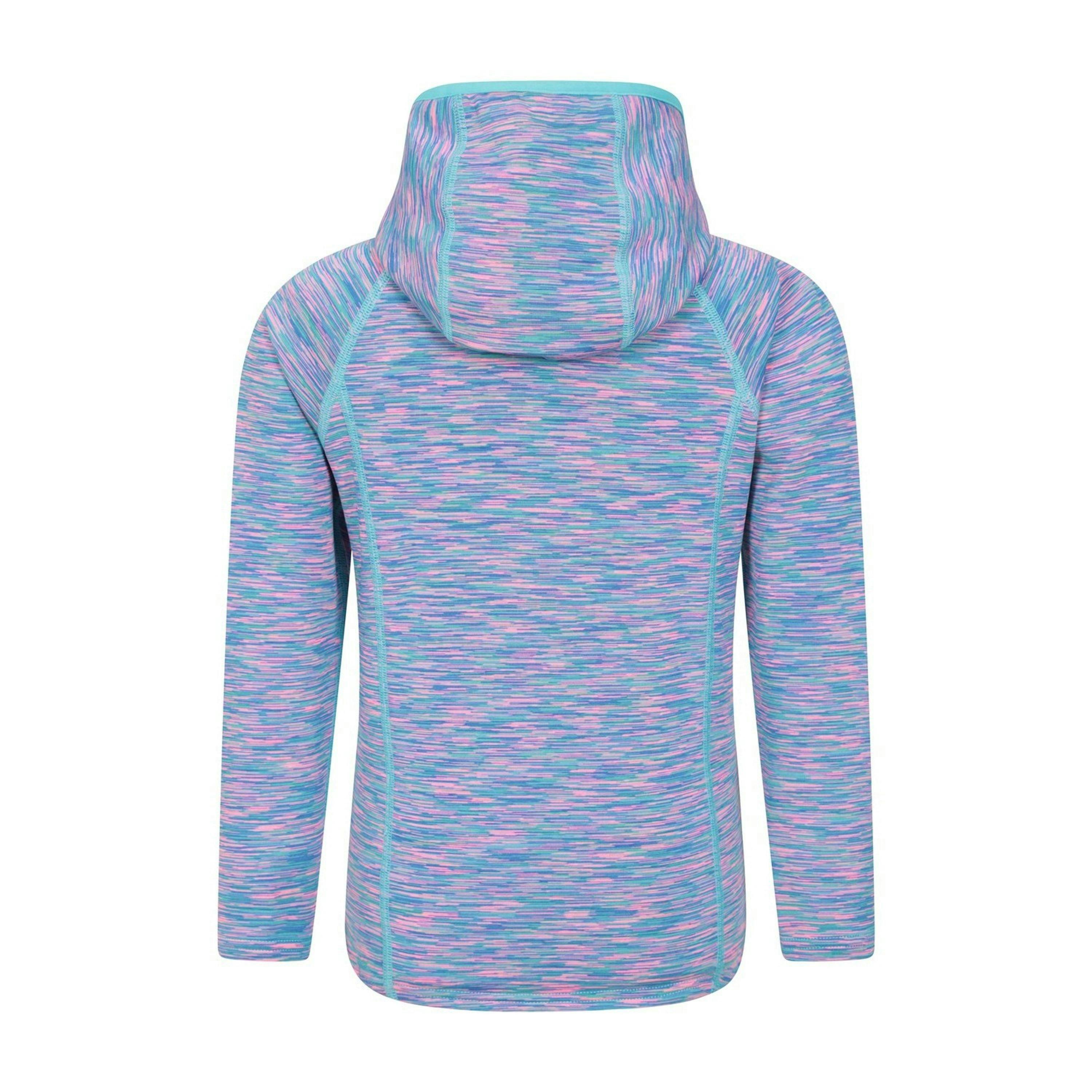 Mountain Warehouse Childrens/Kids Kayleigh II Stripe Full Zip Hoodie , view 2 of 5