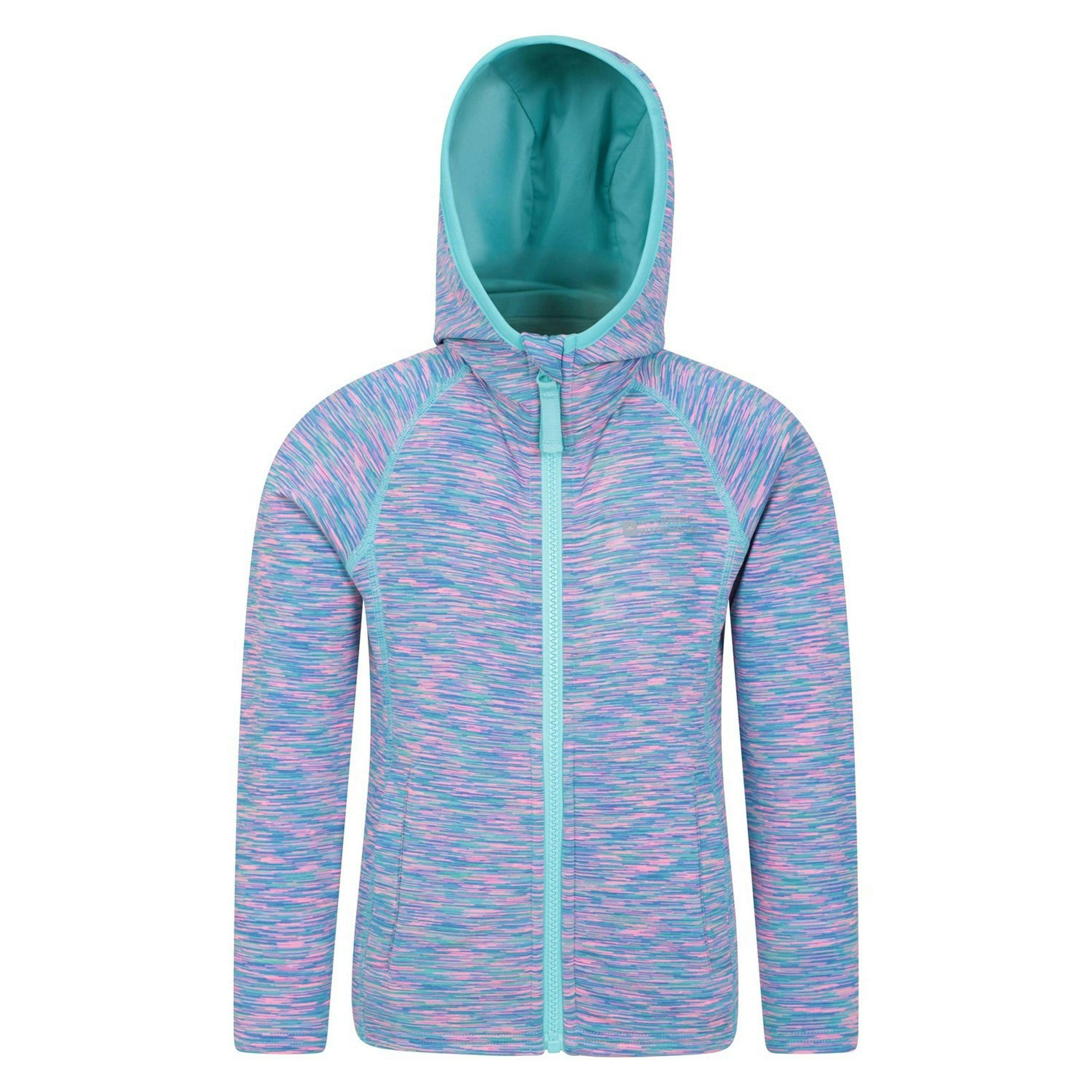 Mountain Warehouse Childrens/Kids Kayleigh II Stripe Full Zip Hoodie , view 1 of 5