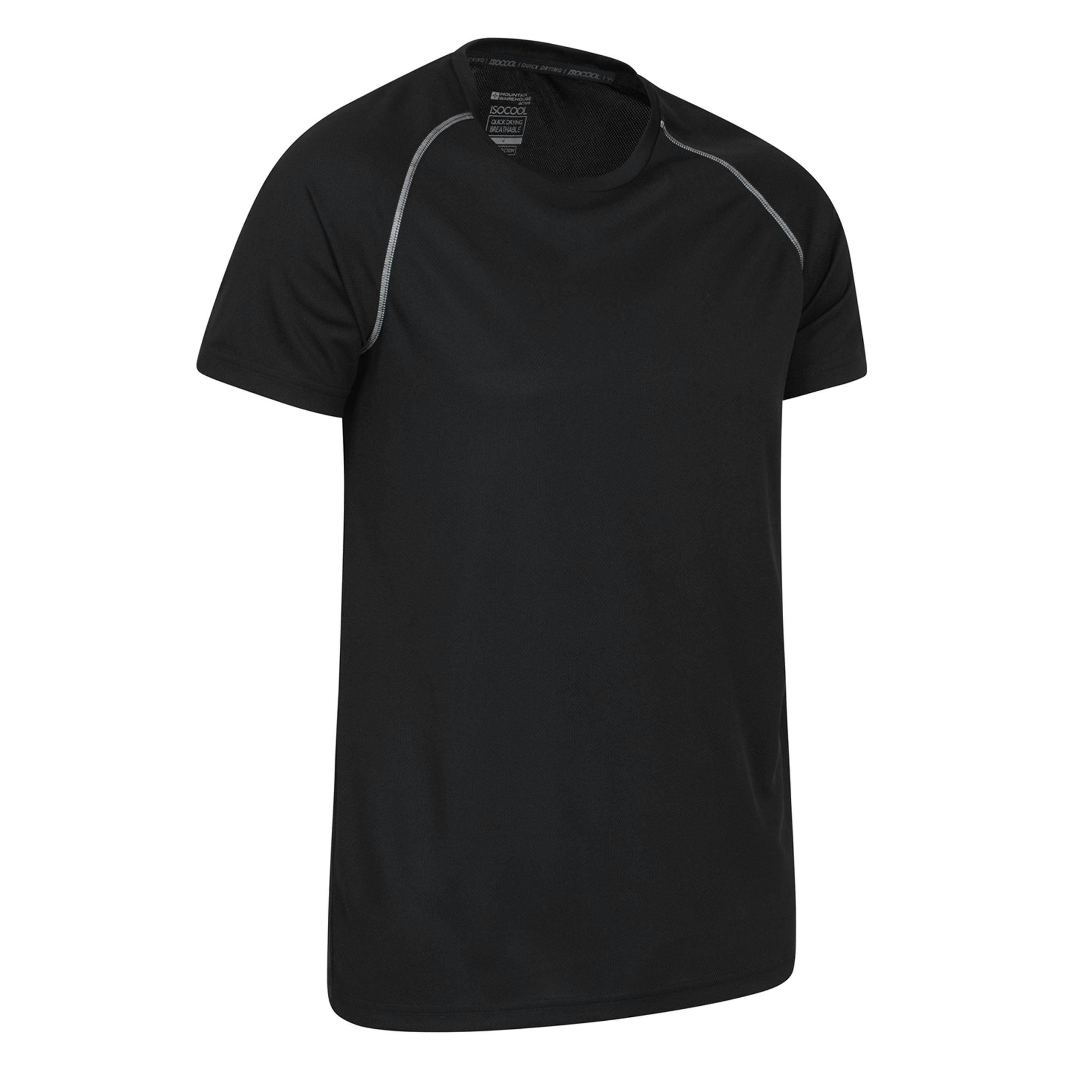 Mountain Warehouse Mens Endurance Breathable T-Shirt , view 3 of 4