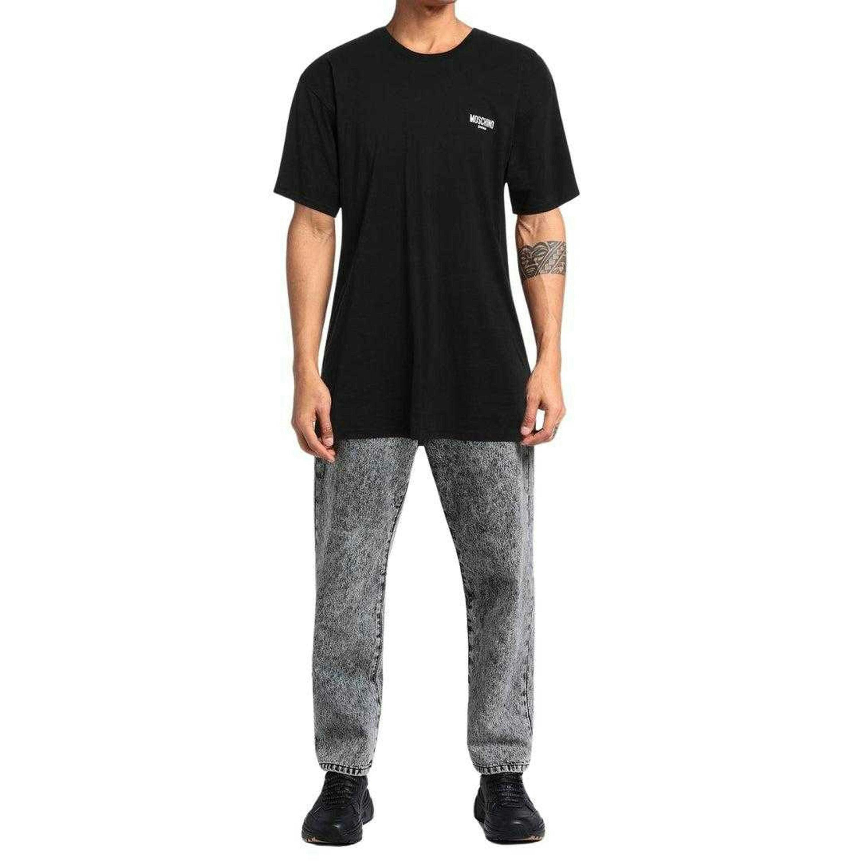 Moschino Unisex Adult Swim Logo Cotton T-Shirt , view 3 of 3
