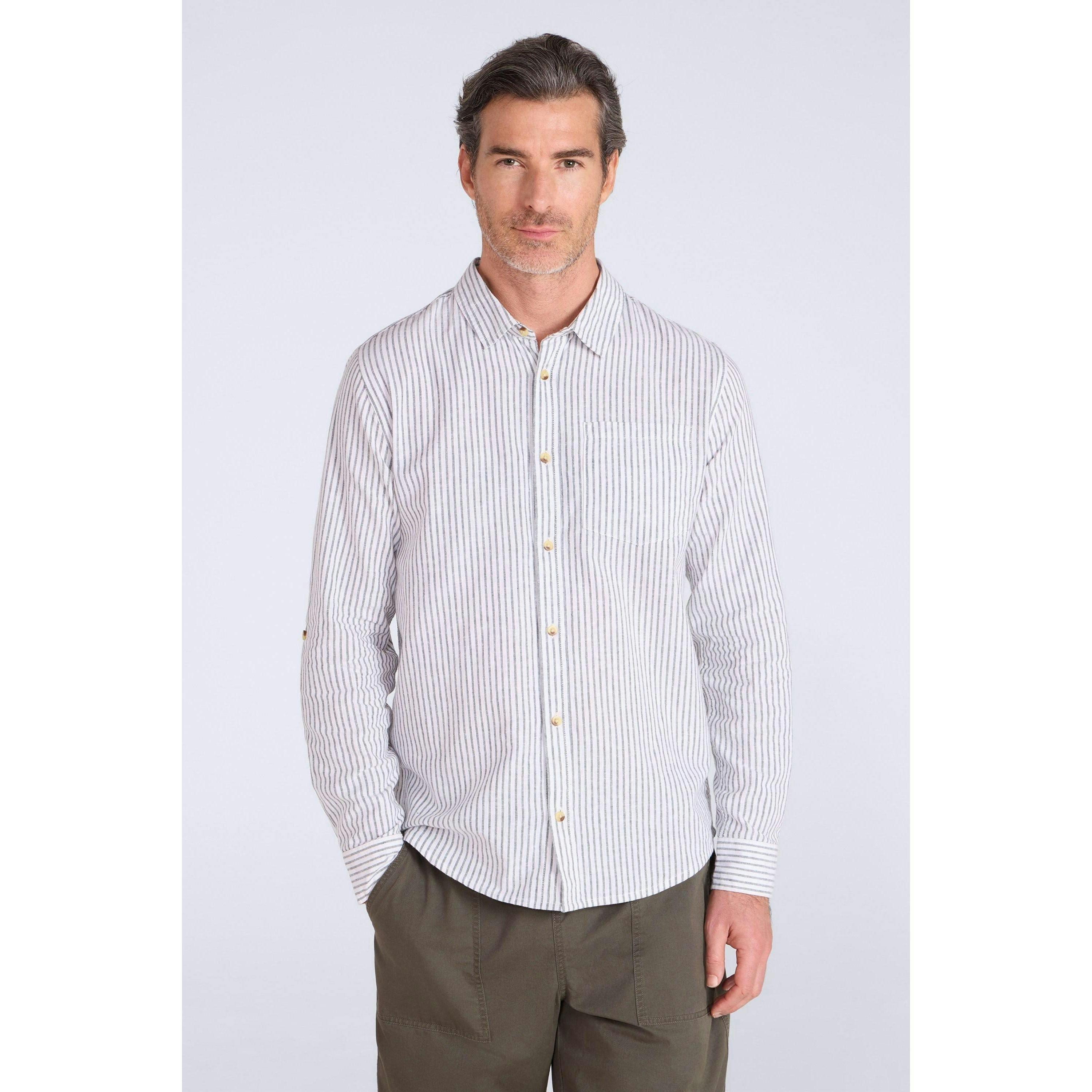 Mountain Warehouse Mens Lowe Stripe Shirt , view 1 of 1