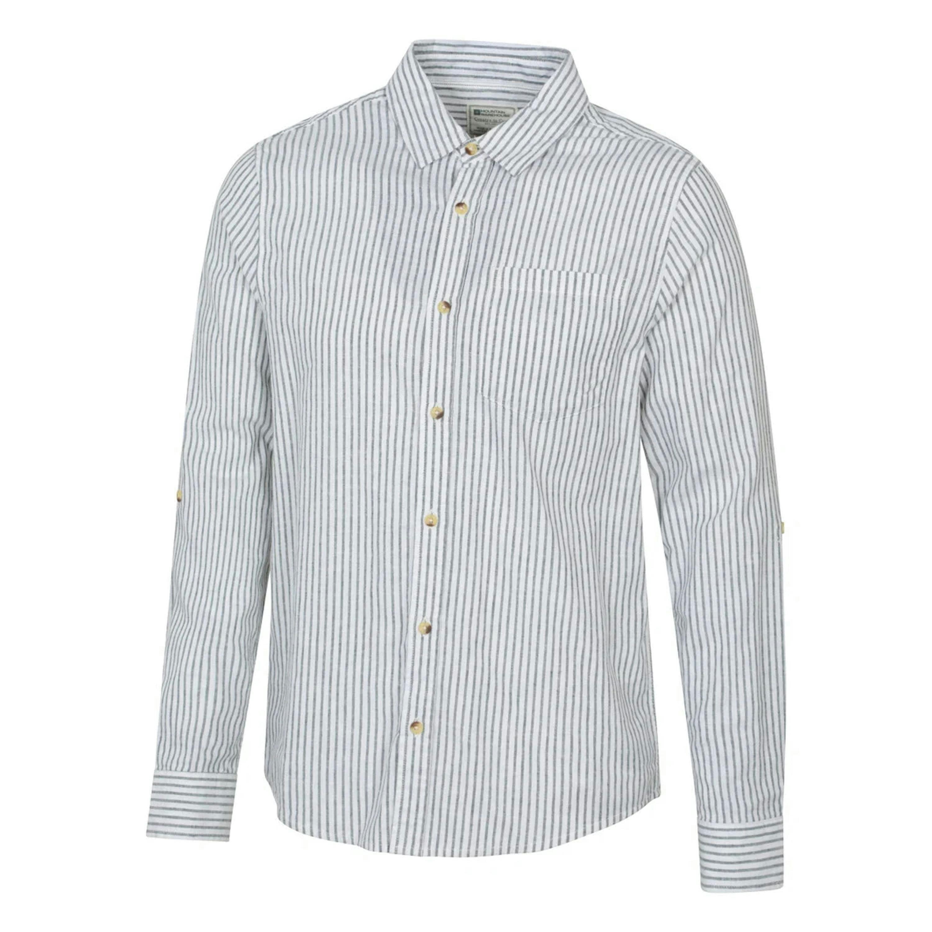 Mountain Warehouse Mens Lowe Stripe Shirt , view 3 of 3