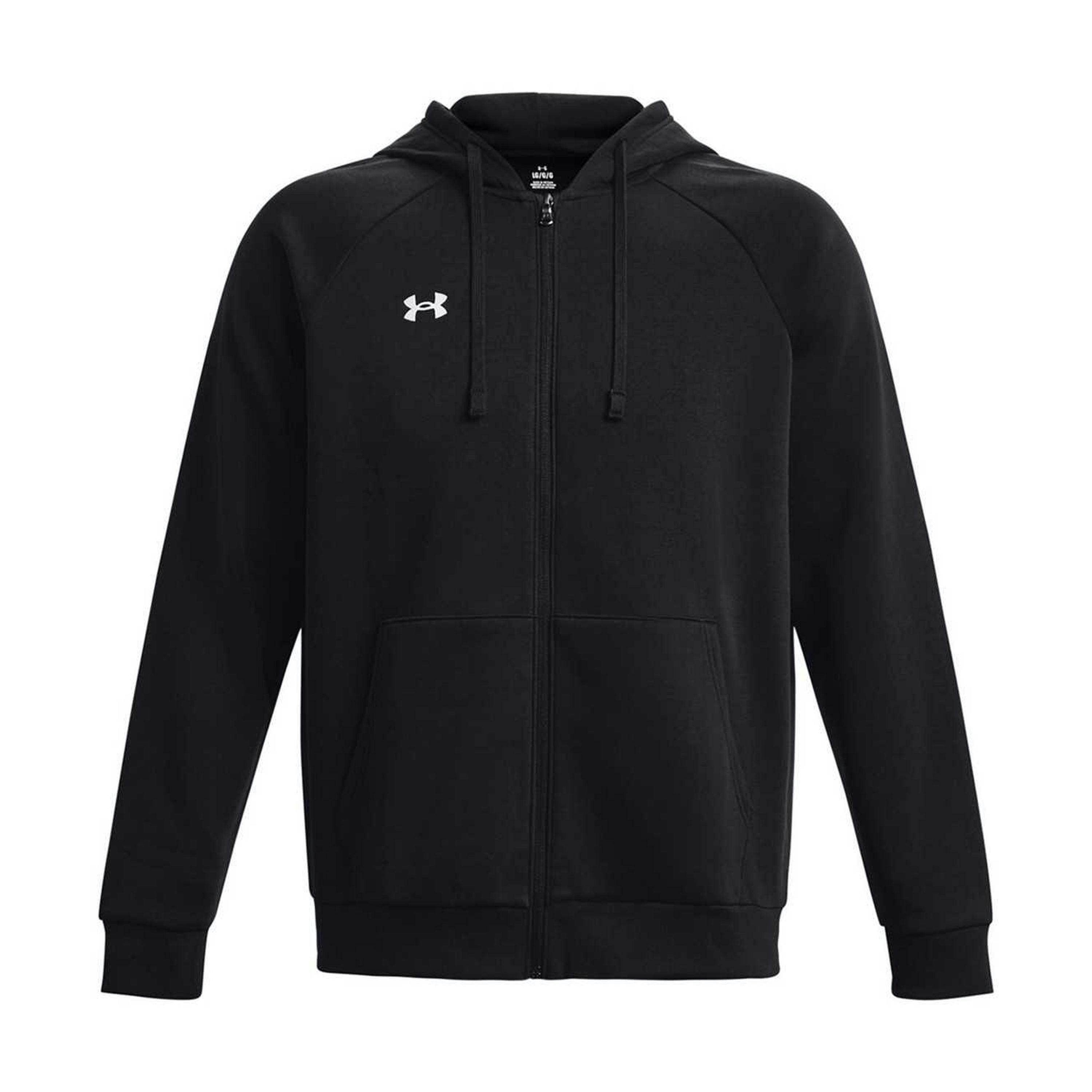Under Armour Unisex Adult Rival Fleece Full Zip Hoodie , view 1 of 4