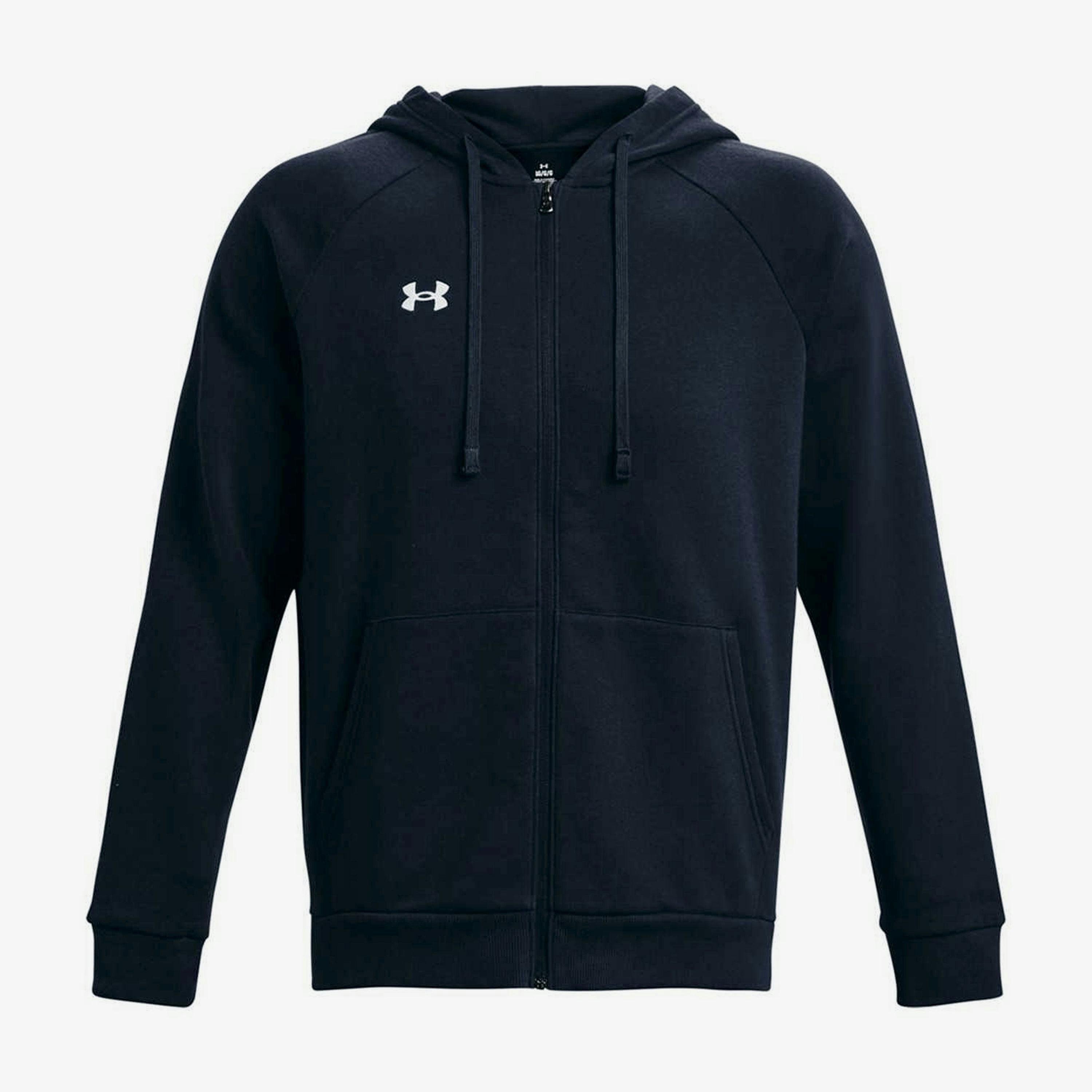 Under Armour Unisex Adult Rival Fleece Full Zip Hoodie , view 1 of 1