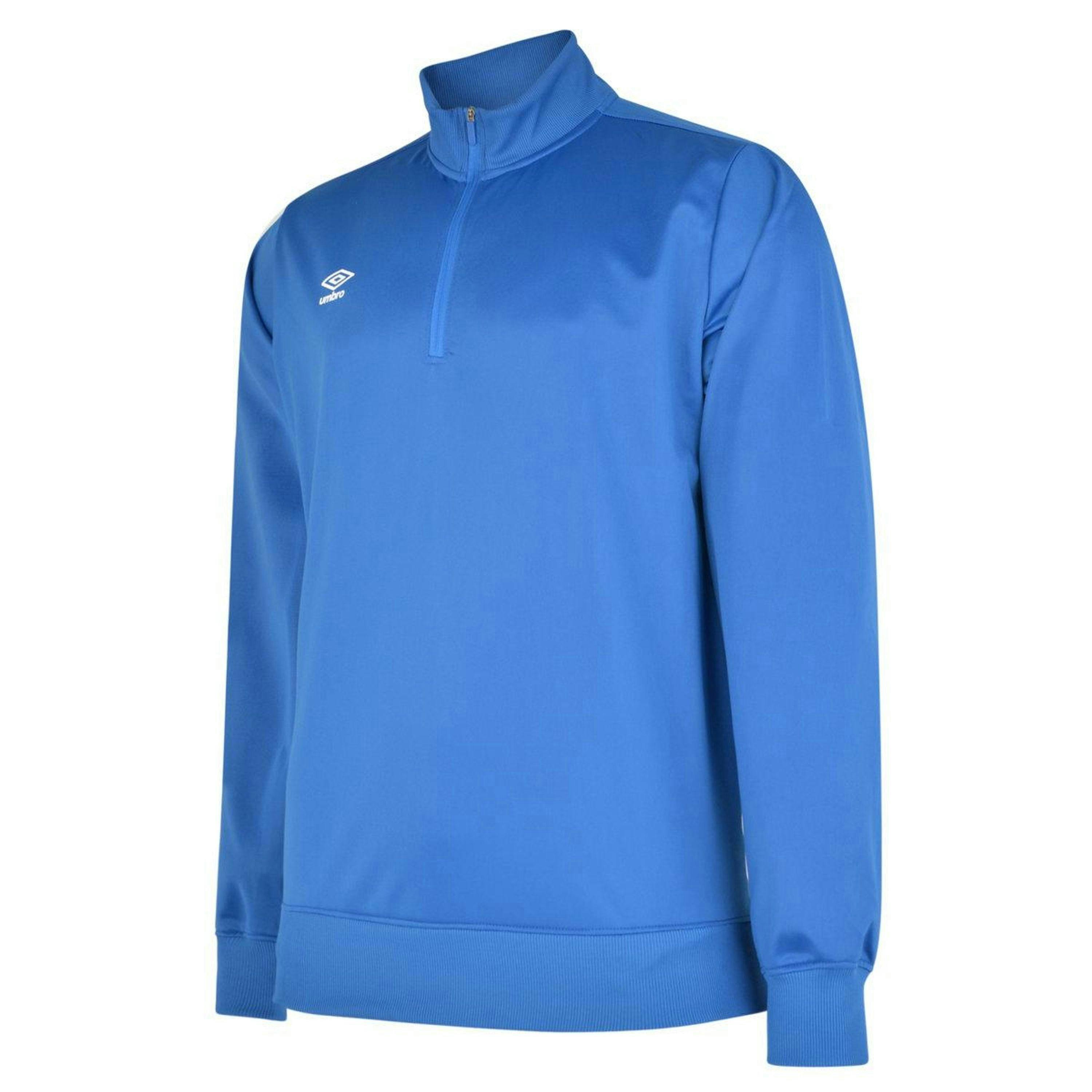 Umbro Mens Club Essential Half Zip Sweatshirt , view 1 of 4