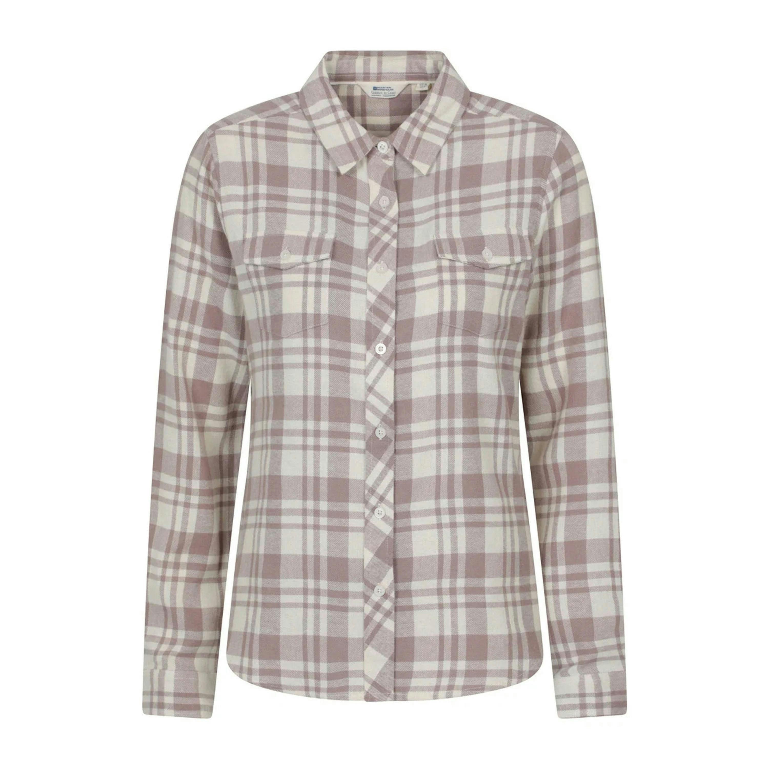 Mountain Warehouse Womens/Ladies Willow Flannel Shirt , view 1 of 4