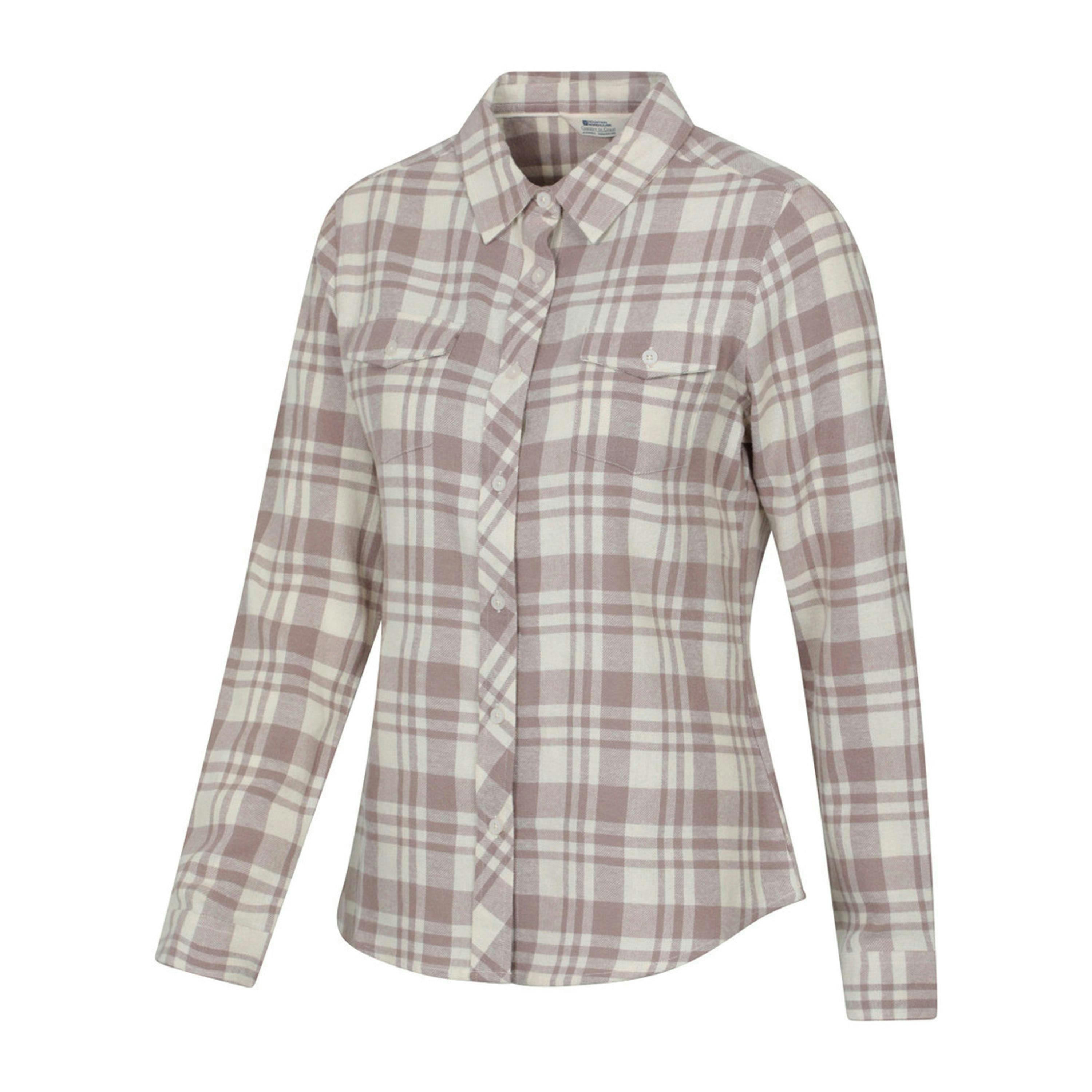 Mountain Warehouse Womens/Ladies Willow Flannel Shirt , view 3 of 4