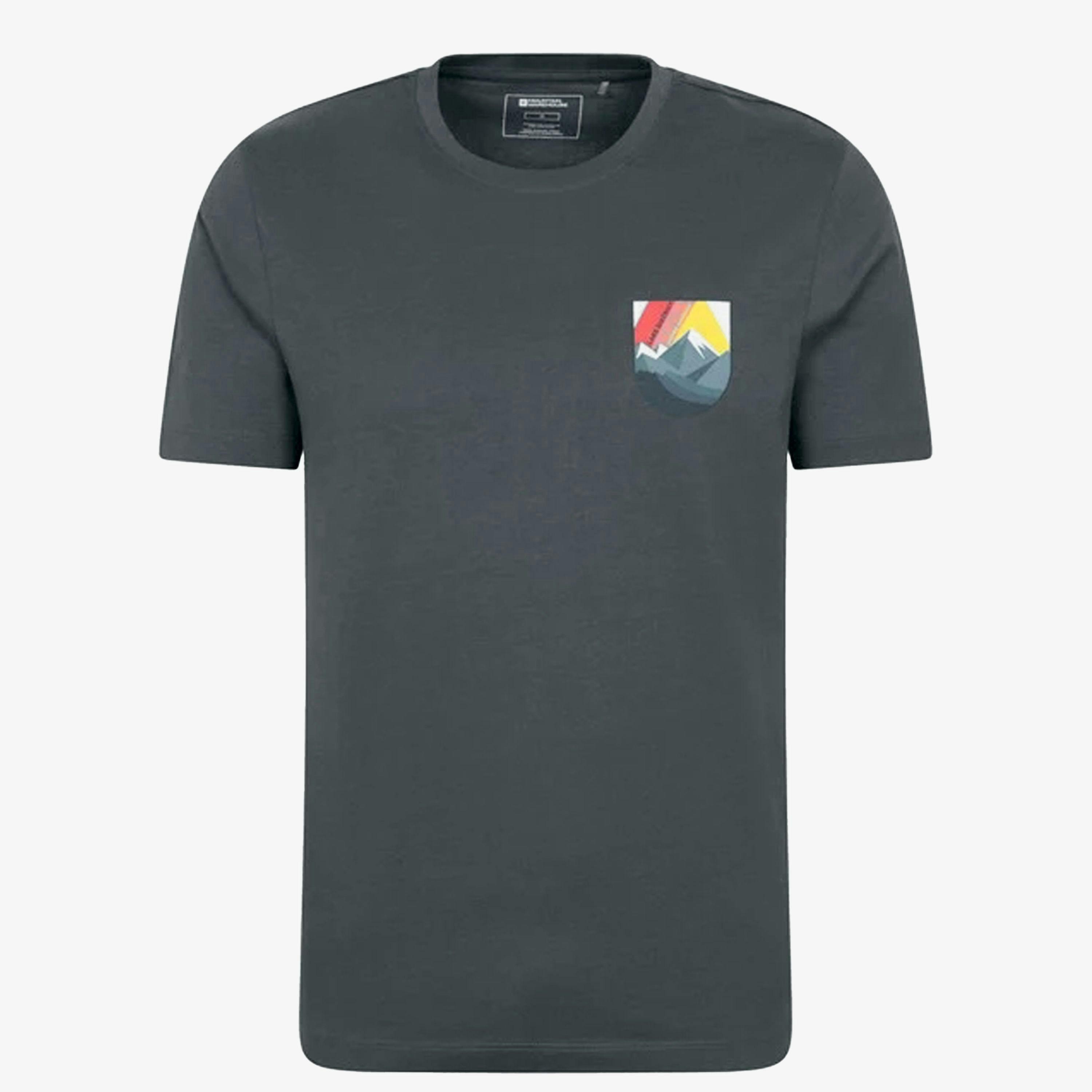 Mountain Warehouse Mens Lake District Short-Sleeved T-Shirt , view 1 of 3