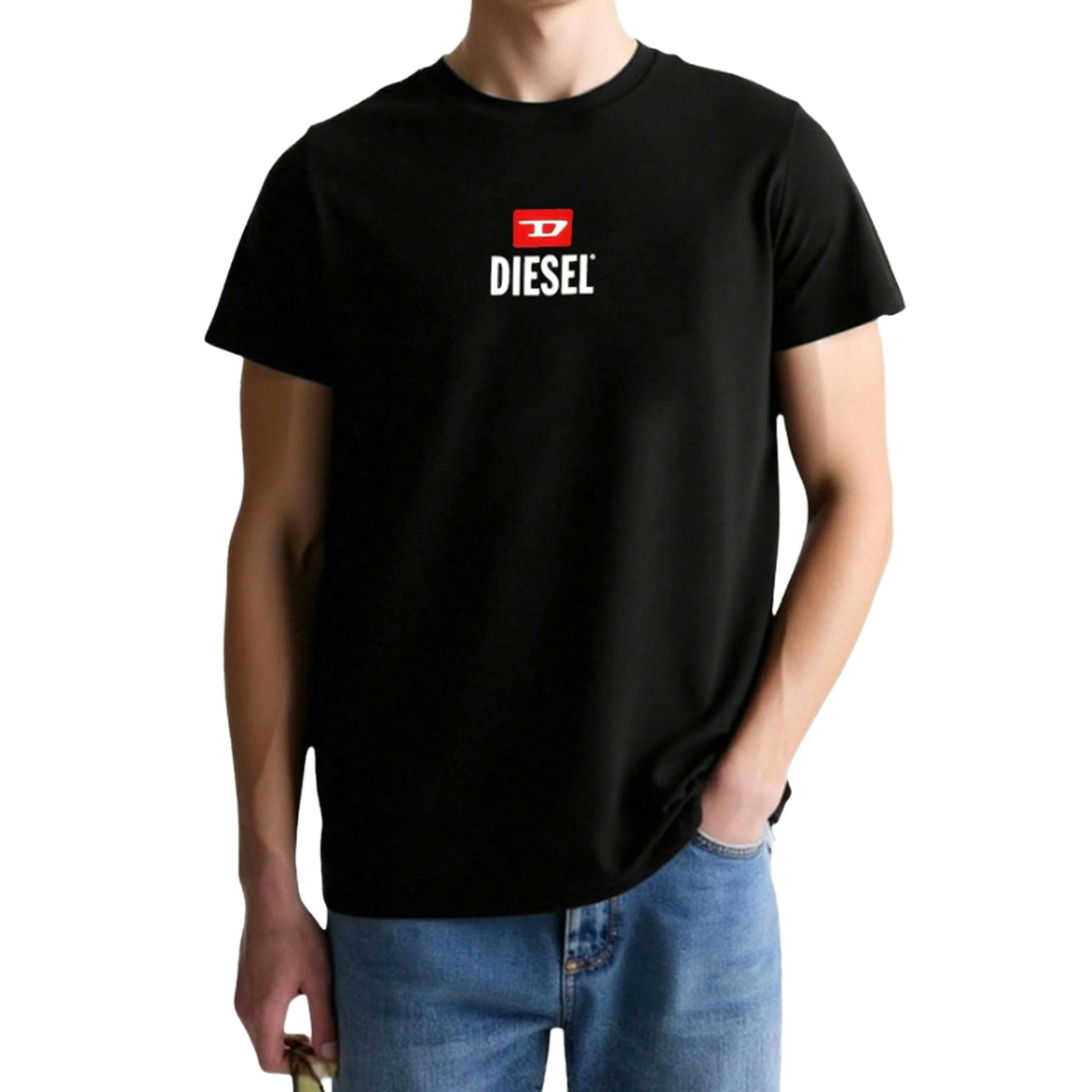 Diesel Mens Just Small New D T-Shirt , view 4 of 4