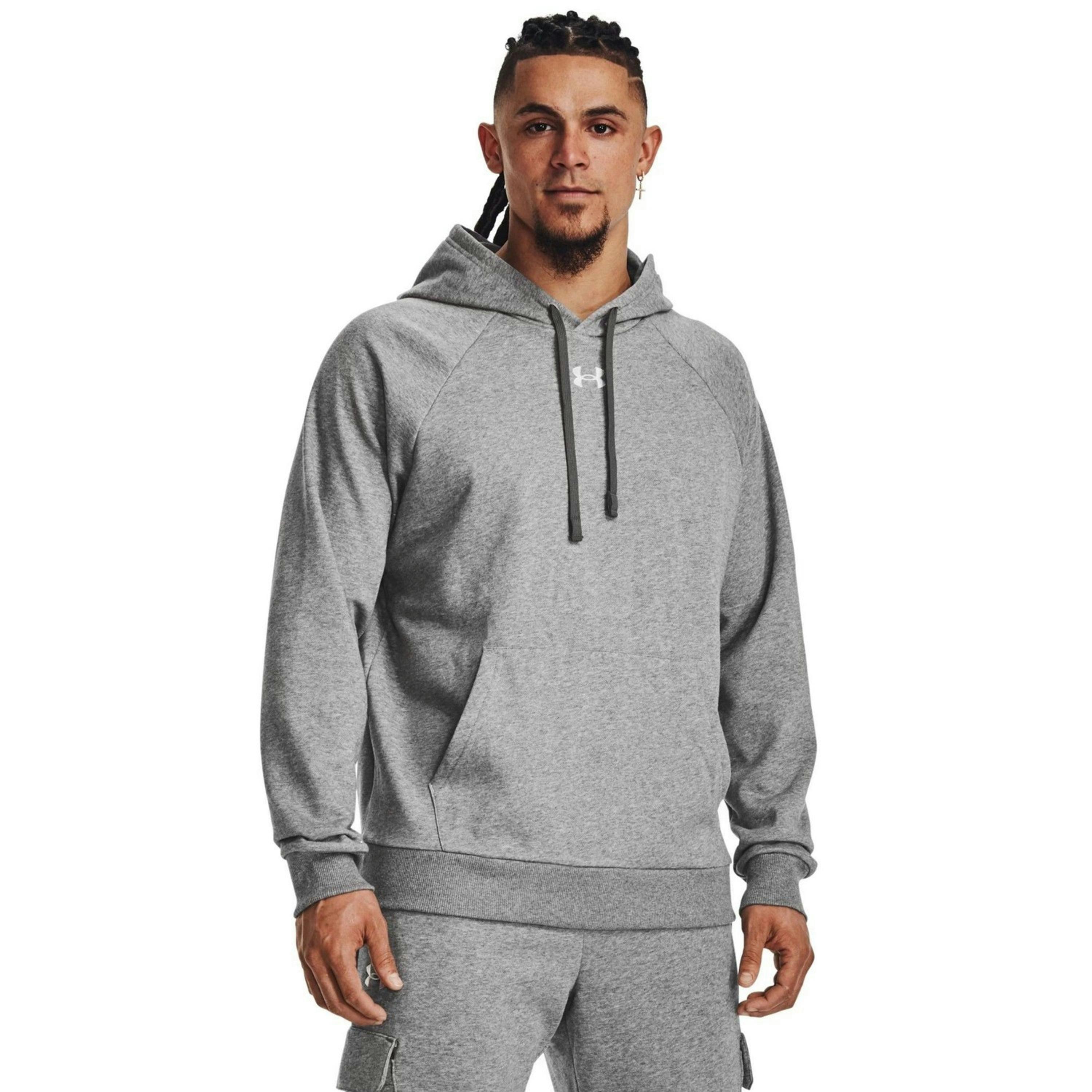 Under Armour Unisex Adult Rival Fleece Hoodie , view 3 of 4