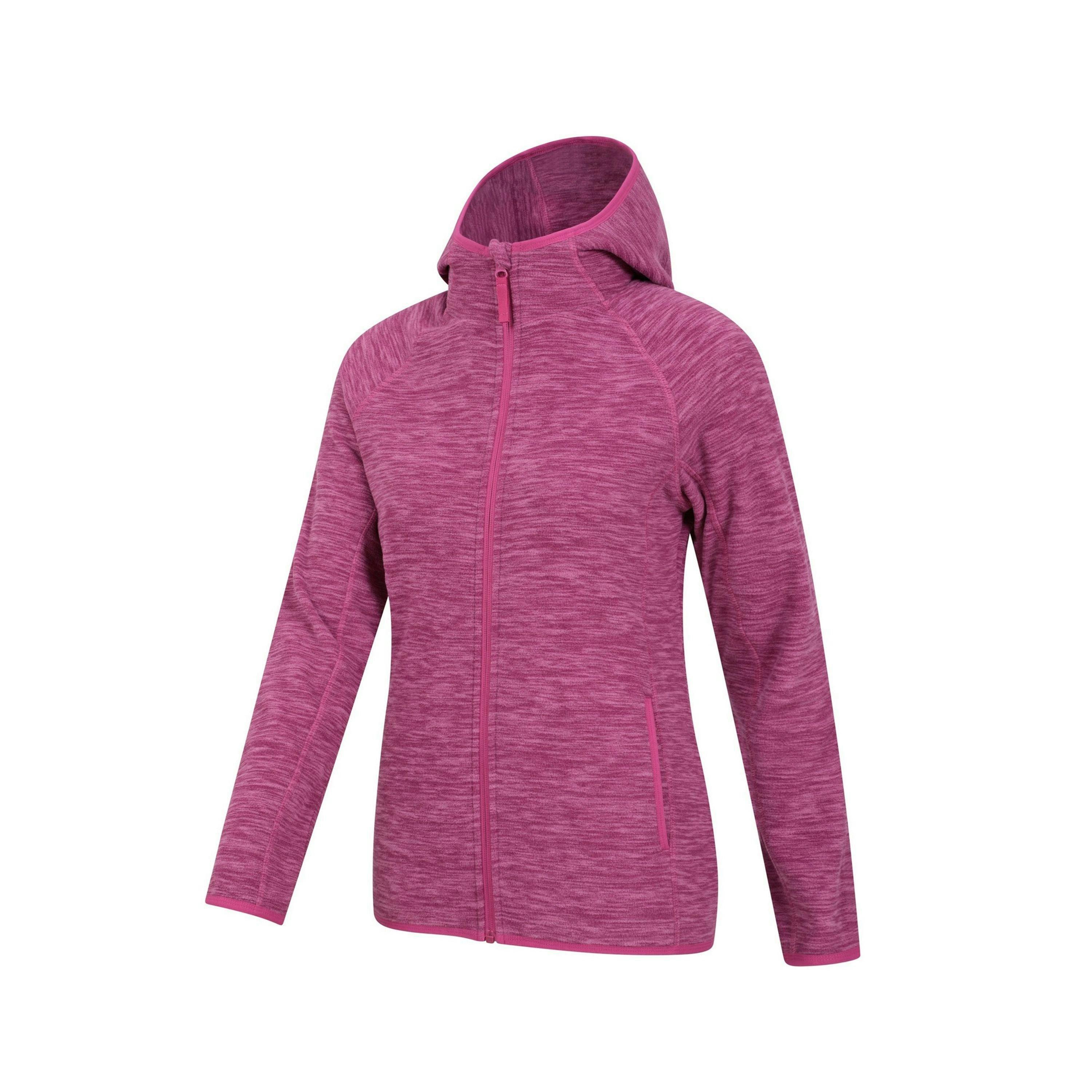 Mountain Warehouse Womens/Ladies Lleyn II Melange Full Zip Hoodie , view 3 of 4
