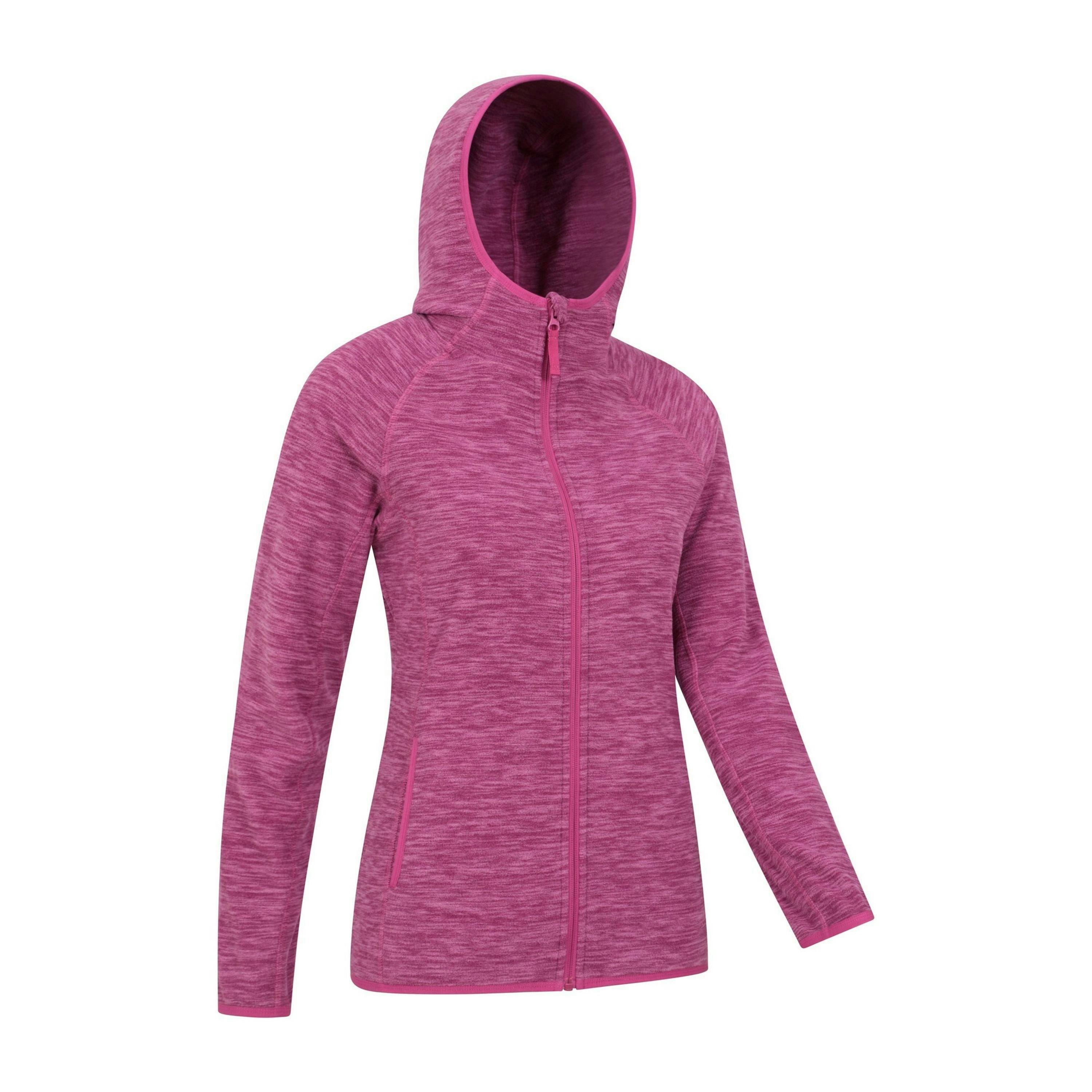 Mountain Warehouse Womens/Ladies Lleyn II Melange Full Zip Hoodie , view 4 of 4