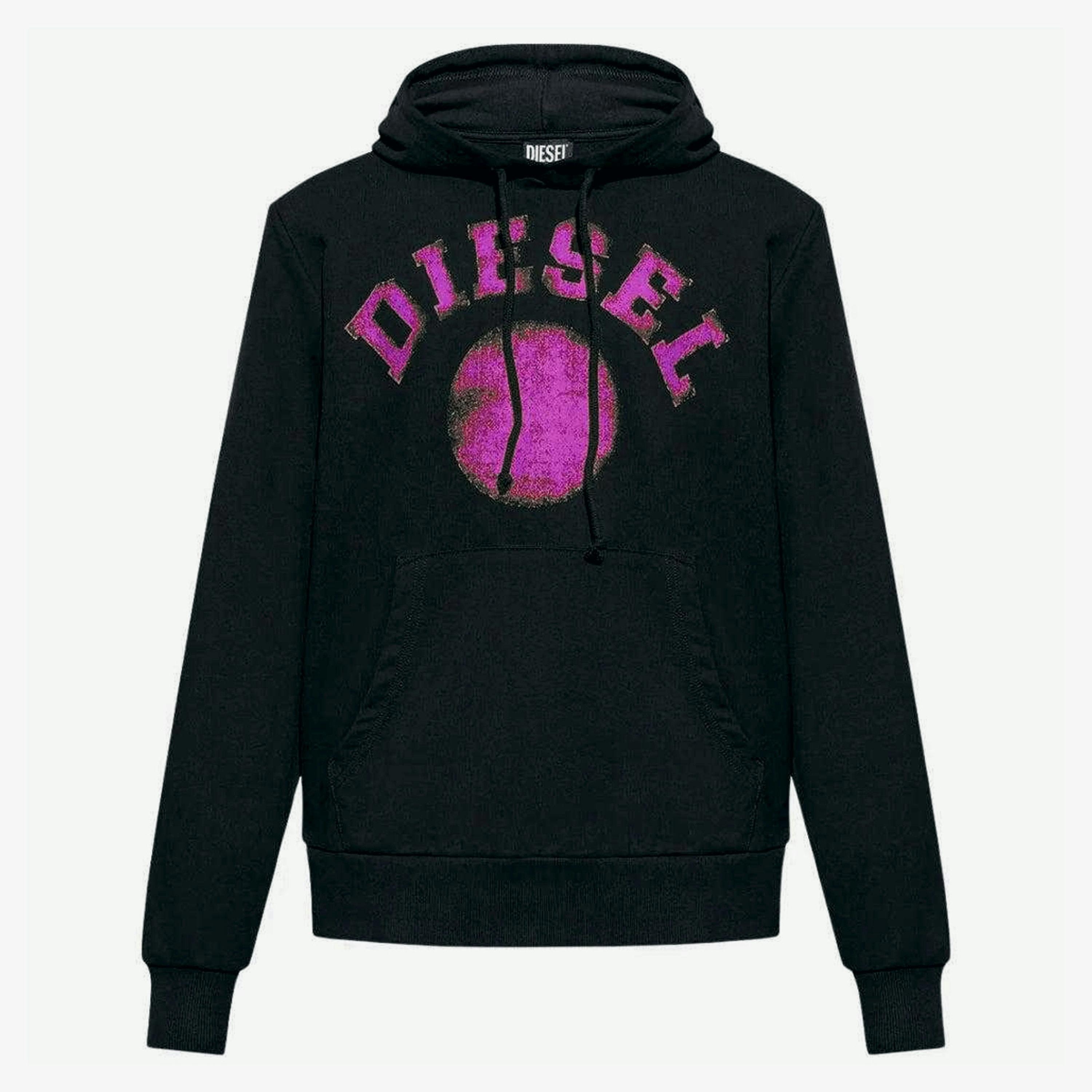 Diesel Mens Distorted Hoodie , view 1 of 1