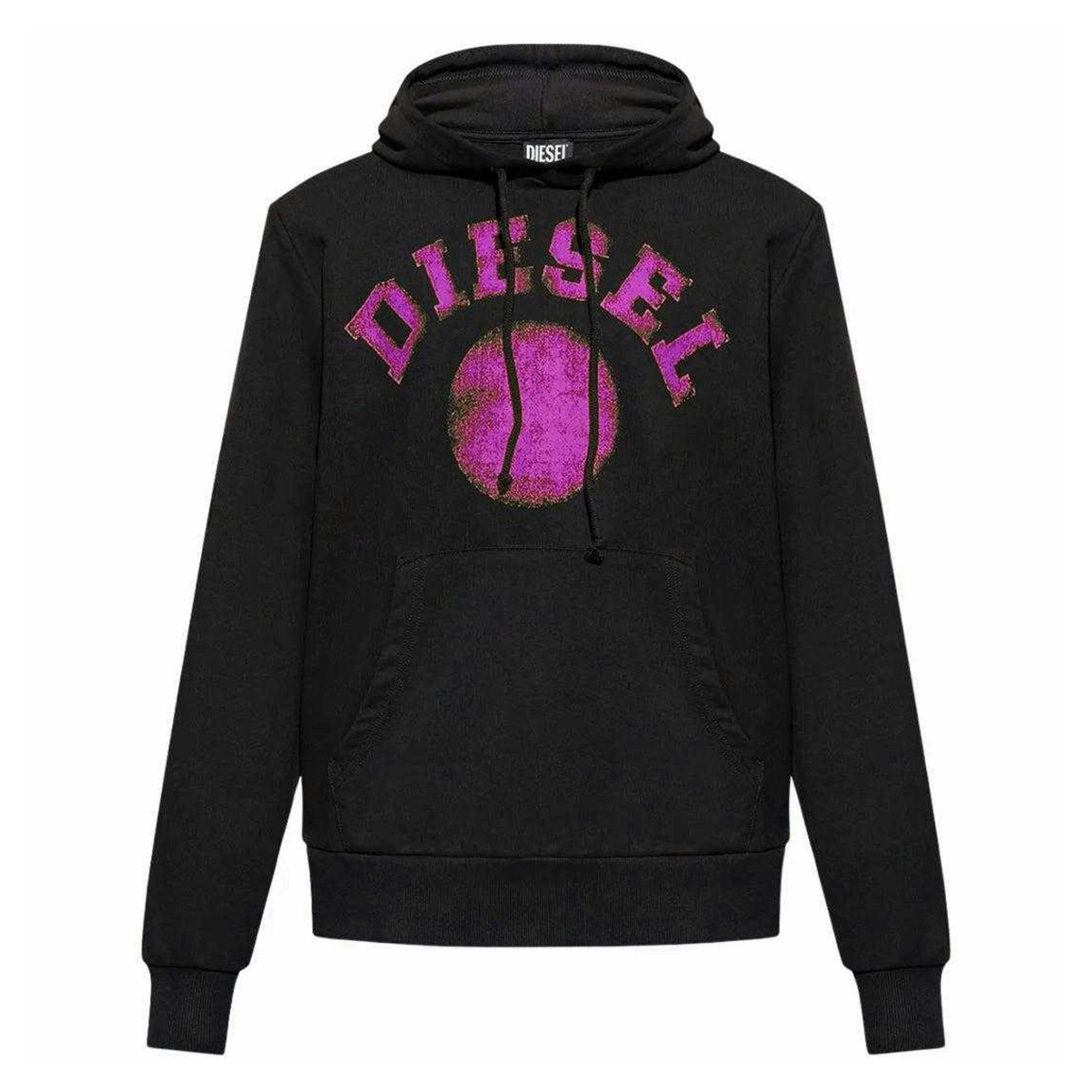 Diesel Mens Distorted Hoodie , view 1 of 4