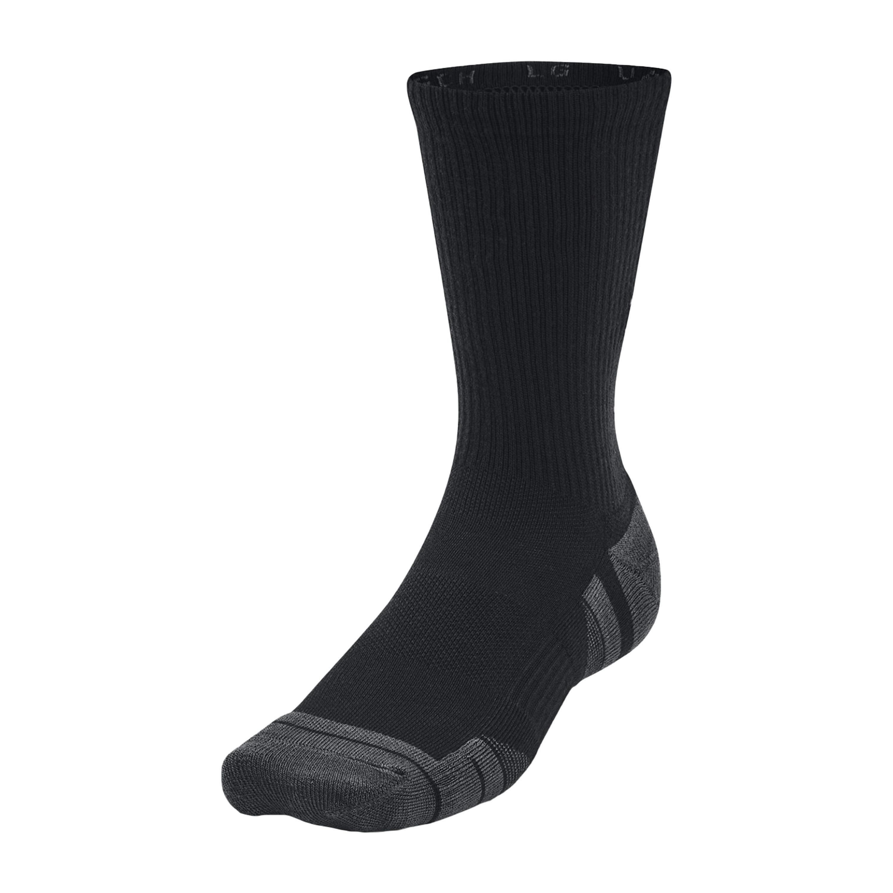 Under Armour Unisex Adult Performance Tech Crew Socks (Pack of 3) , view 3 of 4