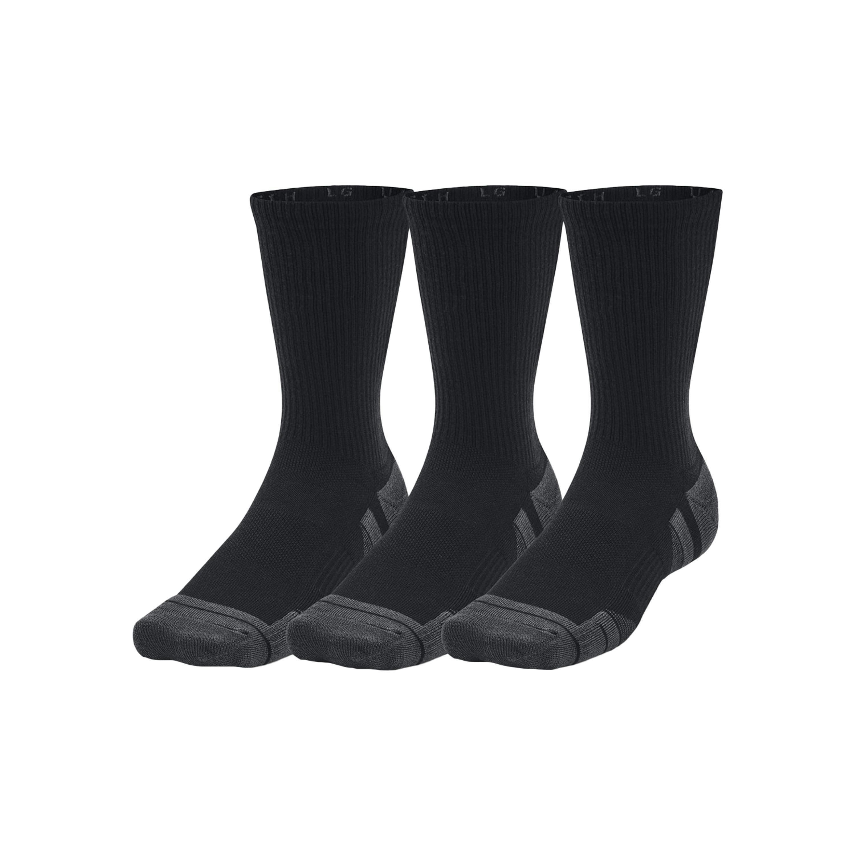 Under Armour Unisex Adult Performance Tech Crew Socks (Pack of 3) , view 1 of 4