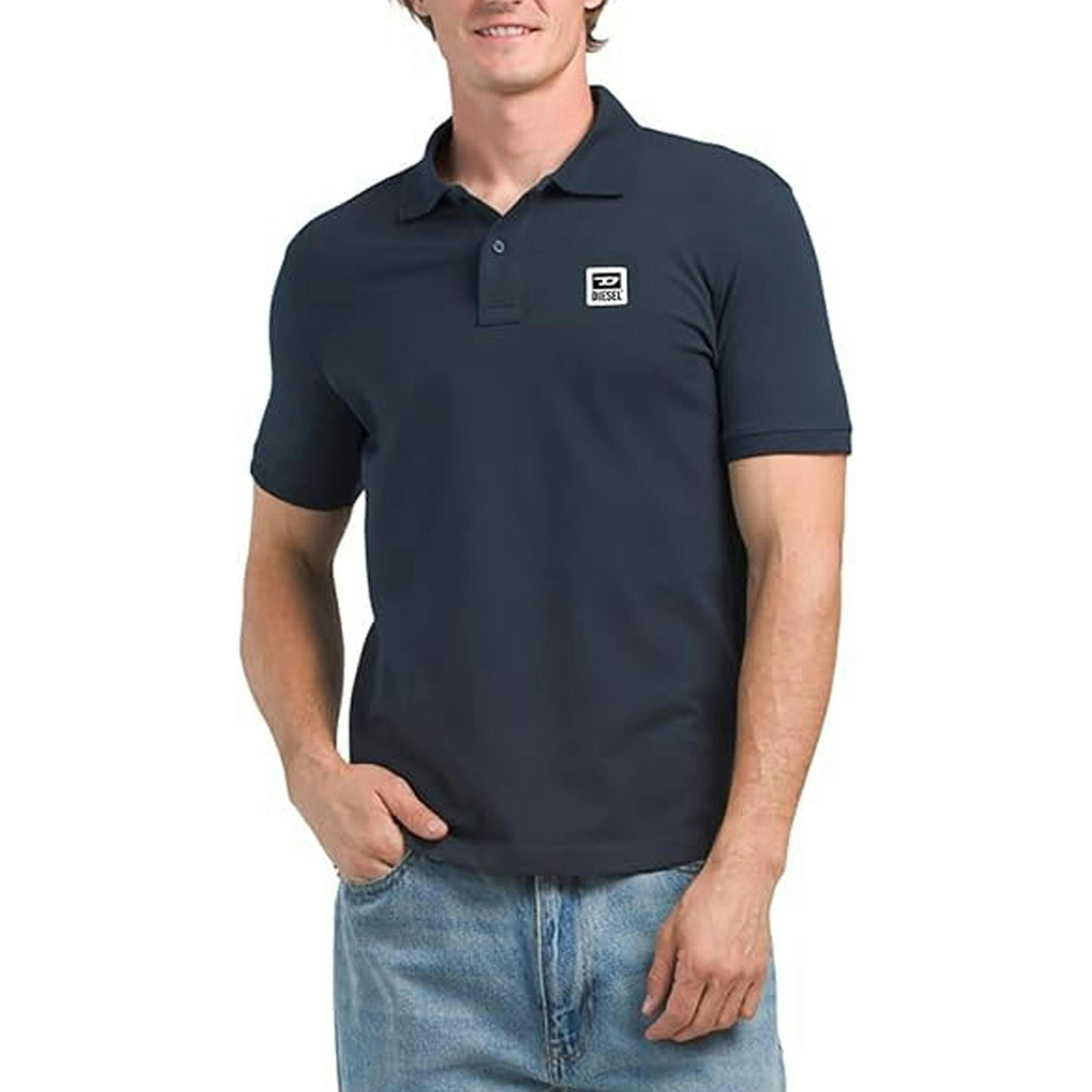Diesel Mens Total Eclipse Small Logo Polo Shirt , view 4 of 4