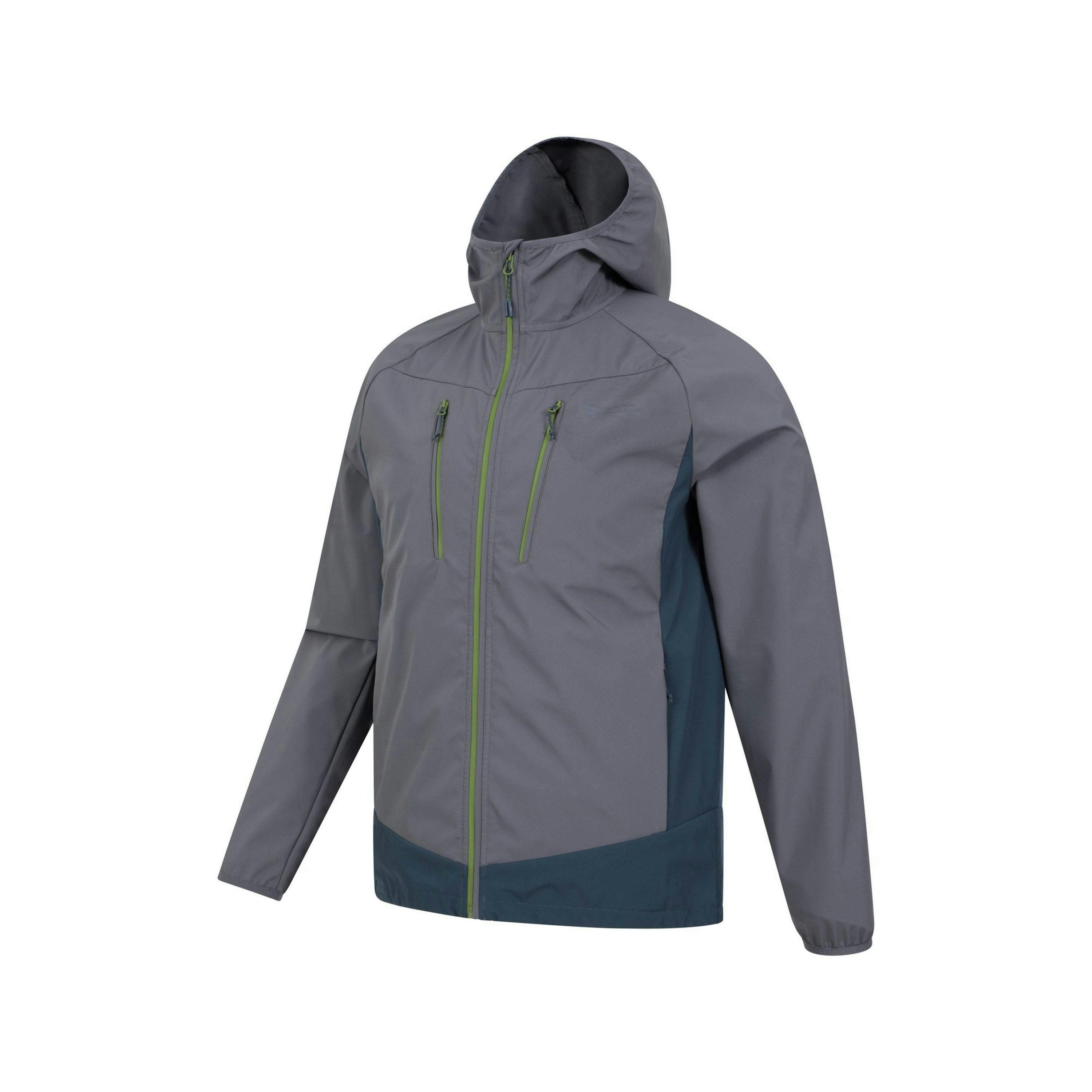 Mountain Warehouse Mens Ambit Lightweight Soft Shell Jacket , view 3 of 4