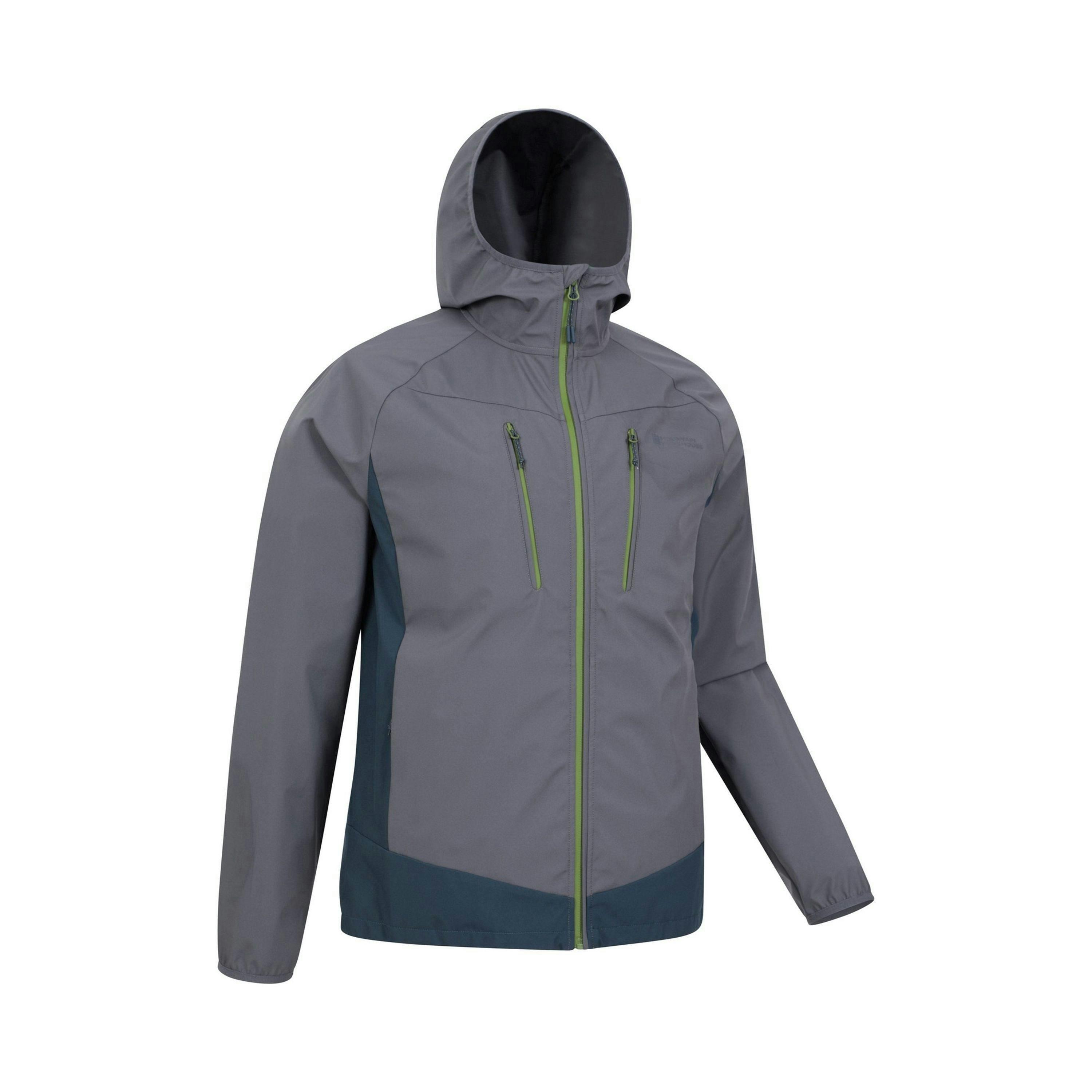 Mountain Warehouse Mens Ambit Lightweight Soft Shell Jacket , view 4 of 4